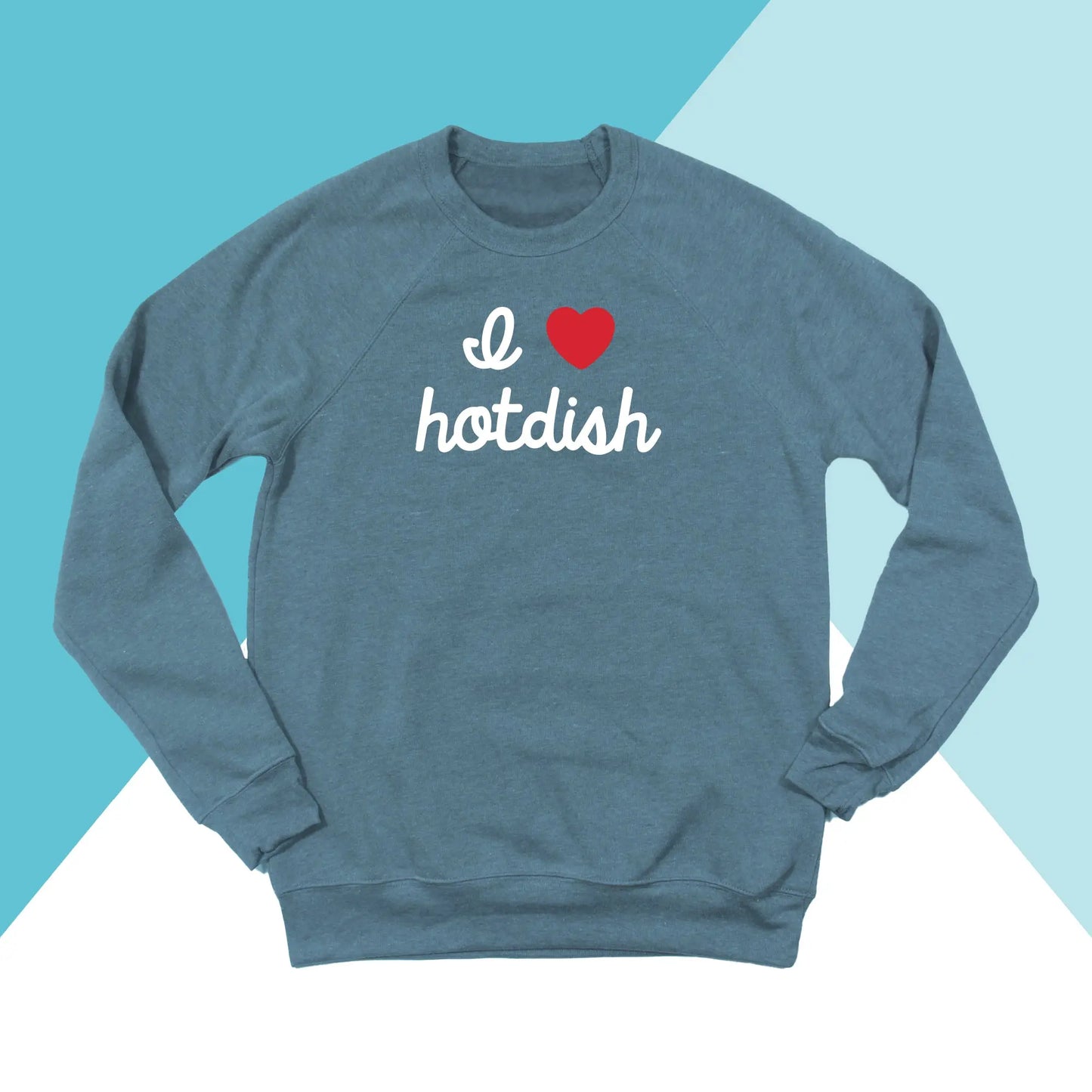 I Love Hotdish Unisex Sweatshirt North Owl Apparel