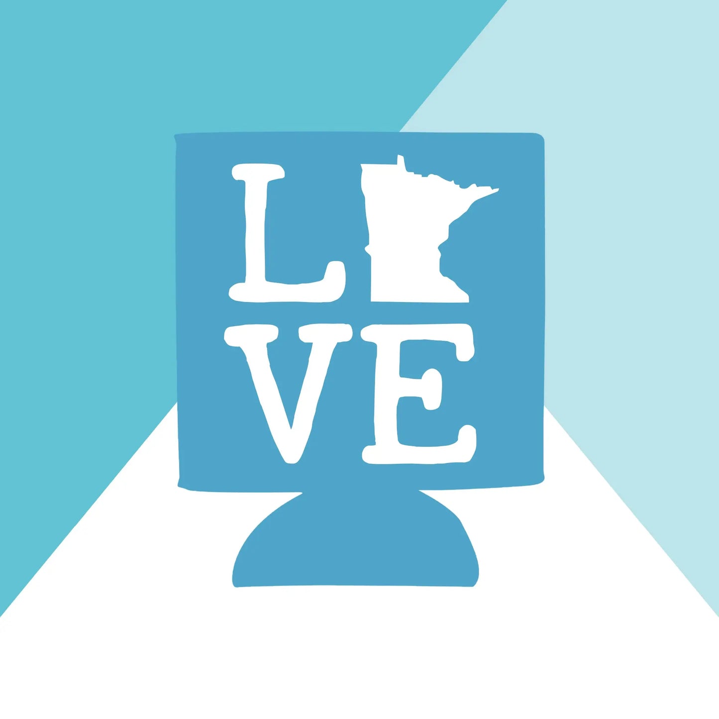 Minnesota Love Can Cooler North Owl Apparel