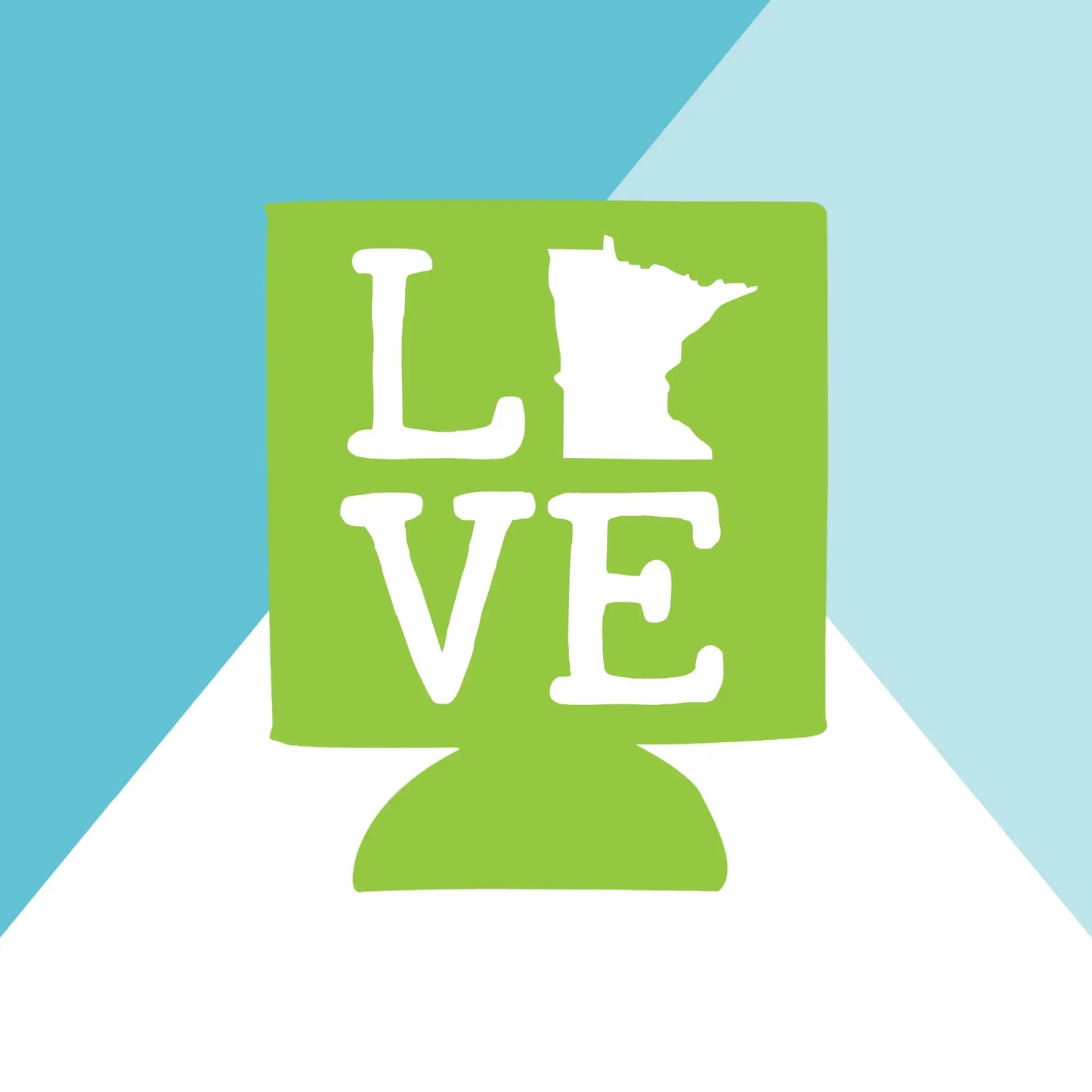 Minnesota Love Can Cooler North Owl Apparel
