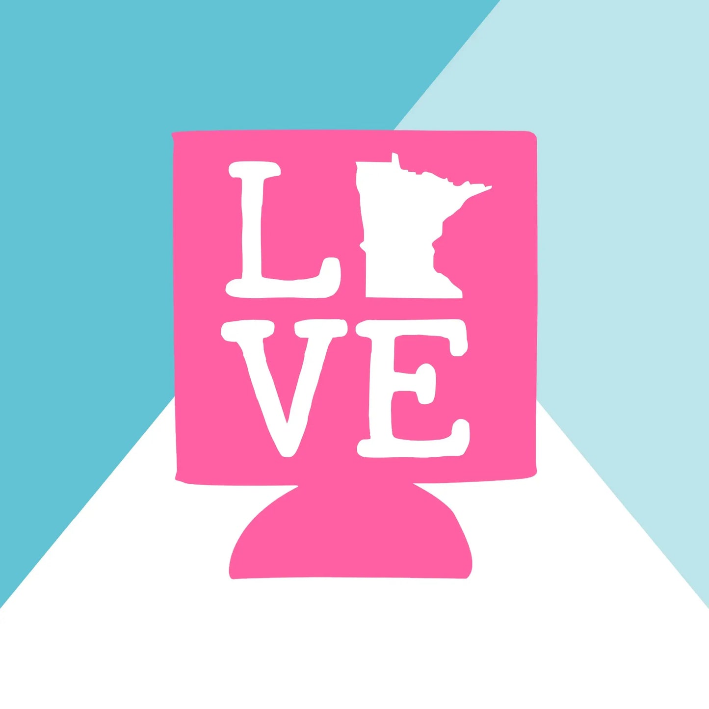 Minnesota Love Can Cooler North Owl Apparel