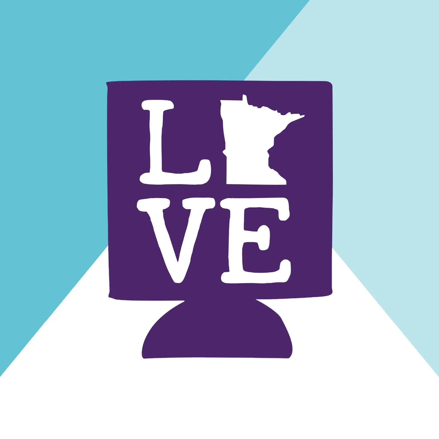 Minnesota Love Can Cooler North Owl Apparel