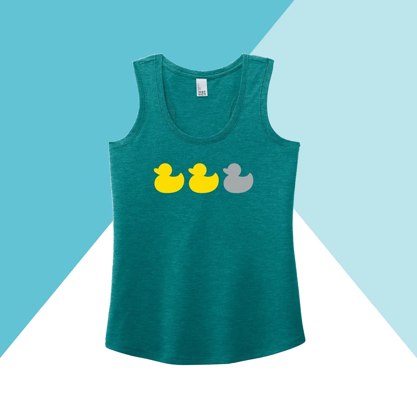 Duck Duck Grey Duck Minnesota Women's Racerback Tank North Owl Apparel