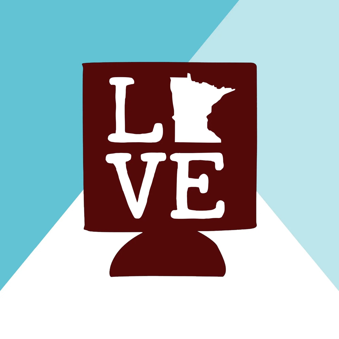 Minnesota Love Can Cooler North Owl Apparel