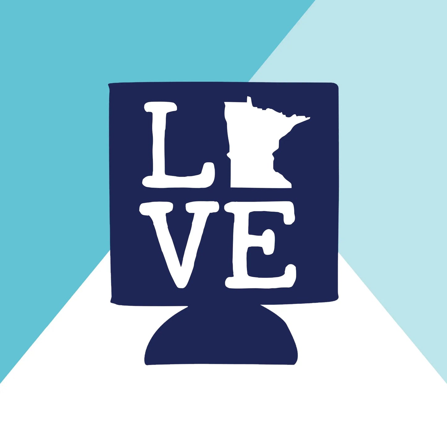 Minnesota Love Can Cooler North Owl Apparel