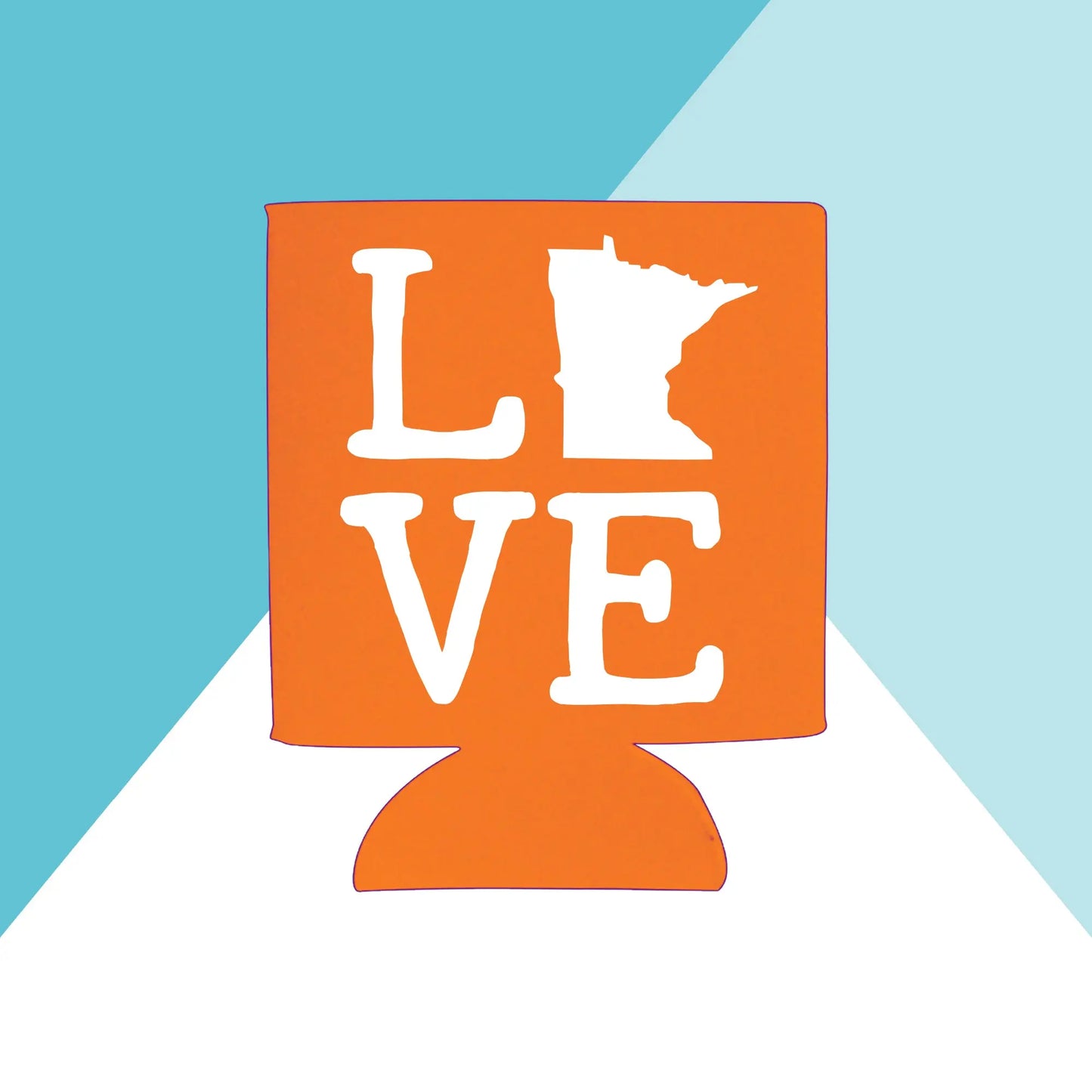 Minnesota Love Can Cooler North Owl Apparel