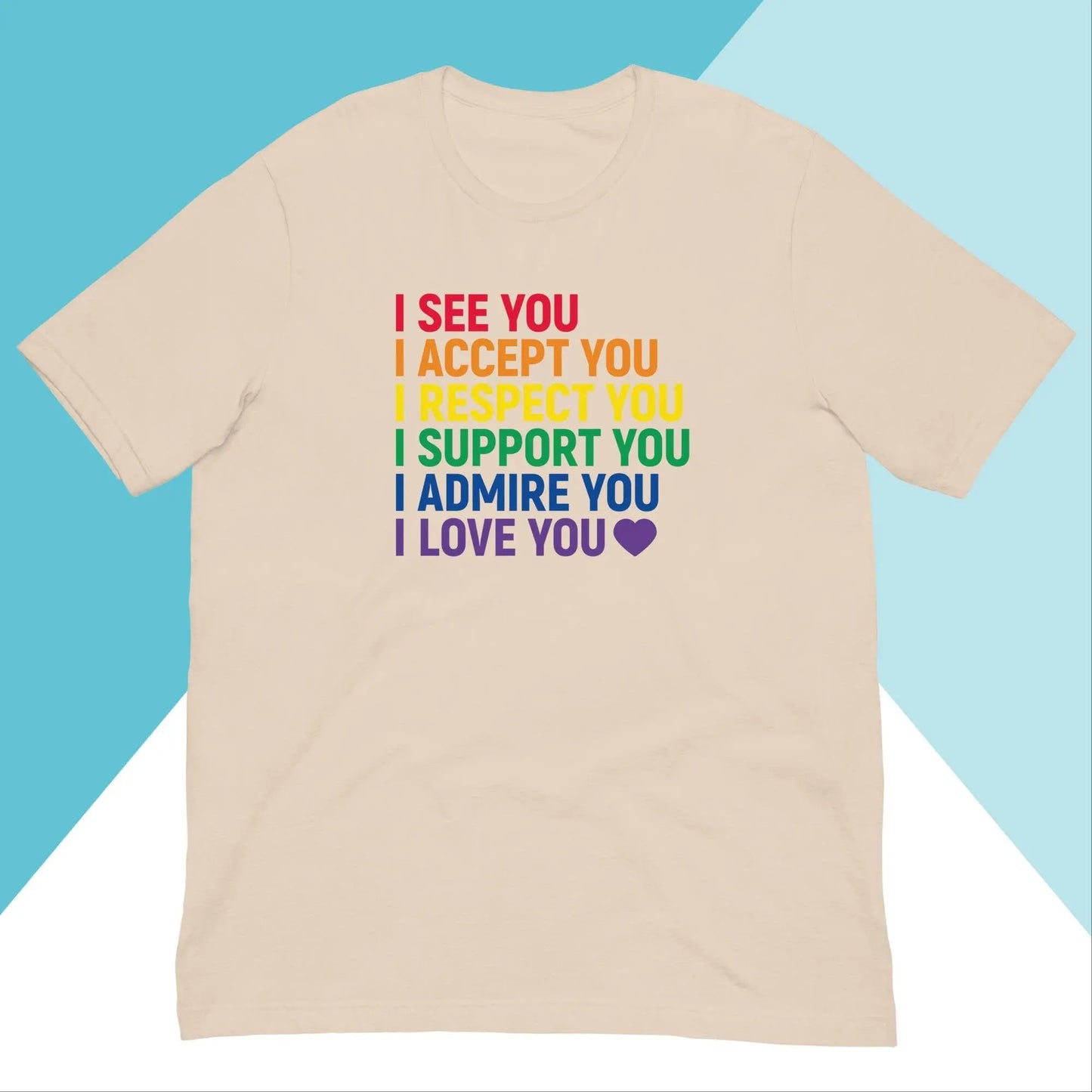 Pride Ally LGBTQIA+ Unisex Shirt North Owl Apparel