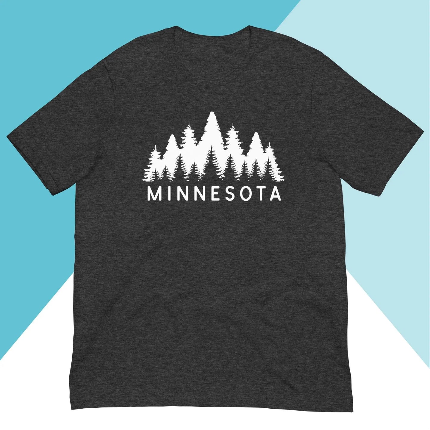 Minnesota Pine Tree Forest Unisex Shirt North Owl Apparel