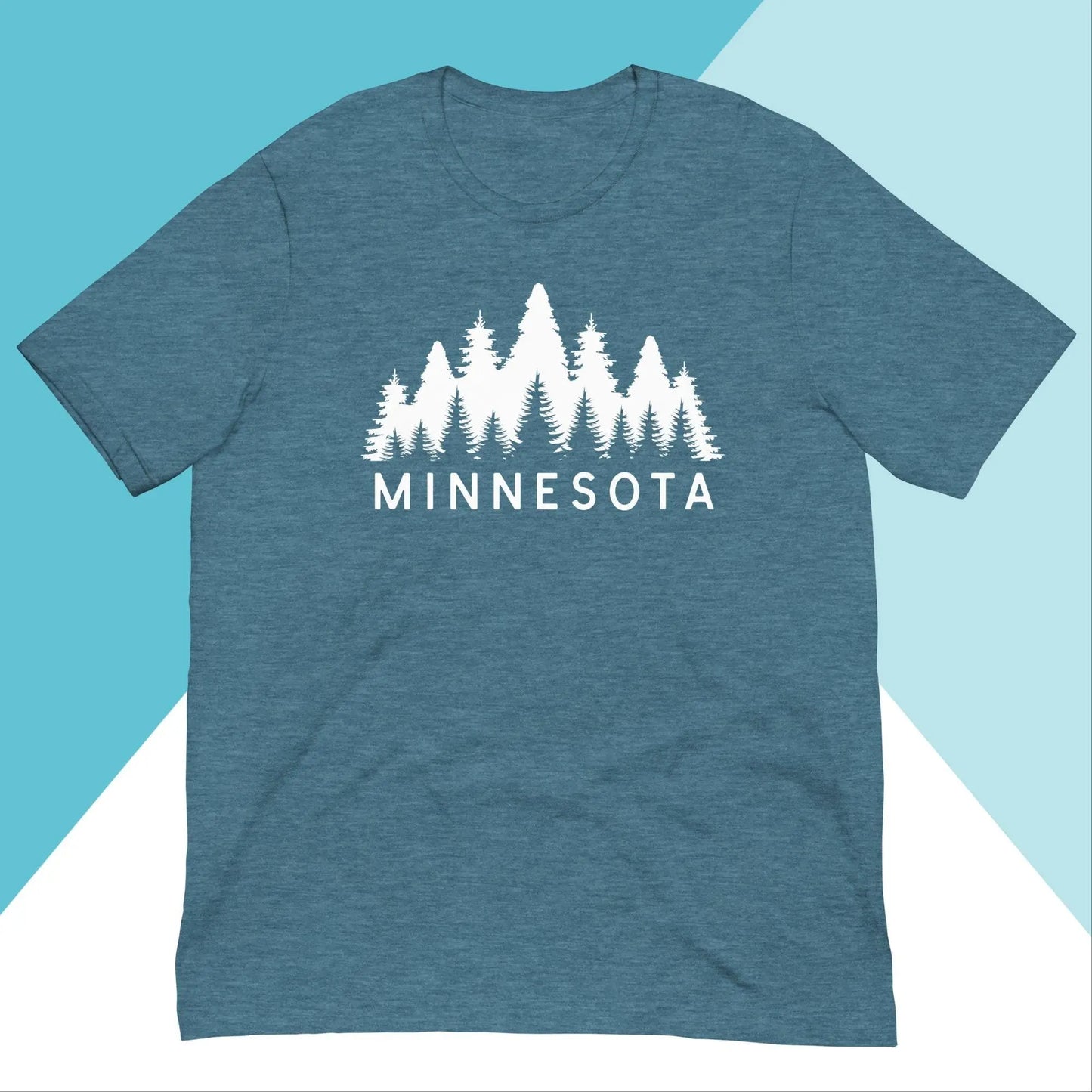 Minnesota Pine Tree Forest Unisex Shirt North Owl Apparel