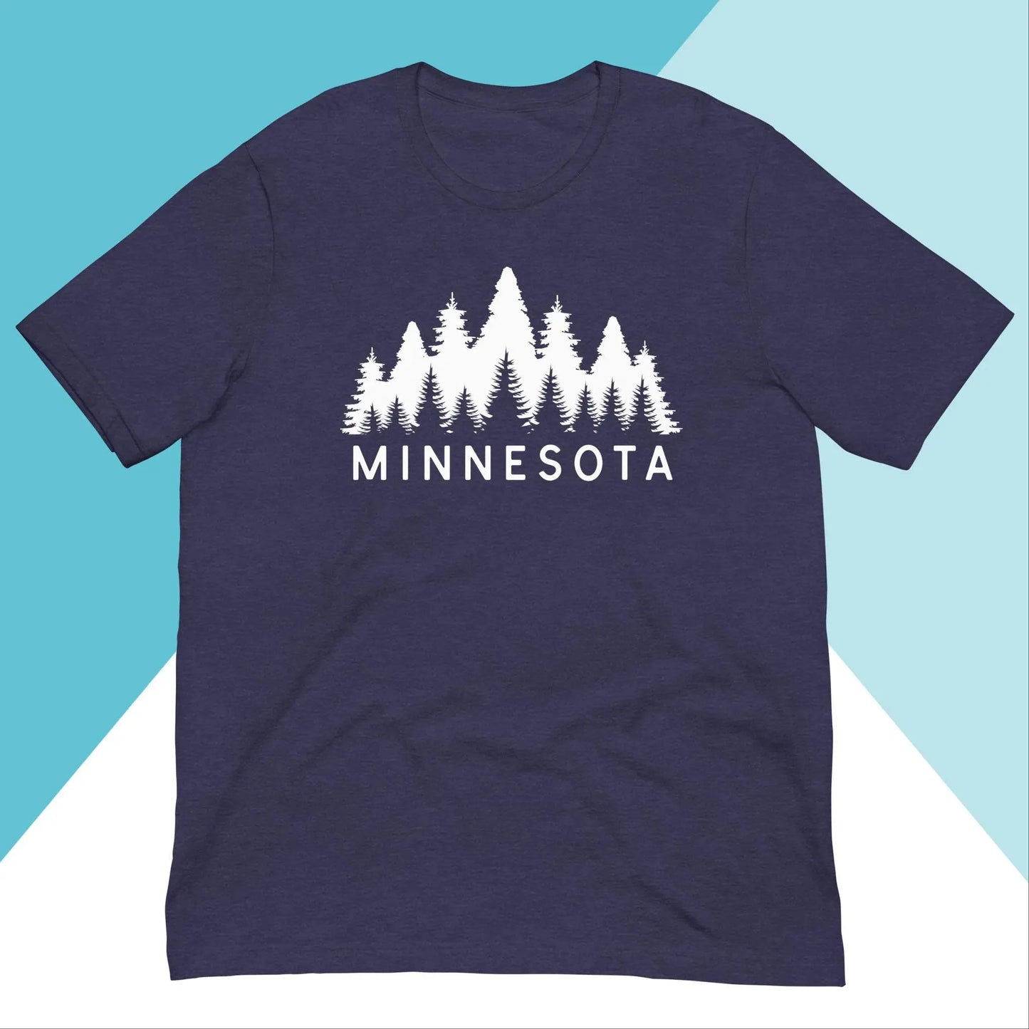 Minnesota Pine Tree Forest Unisex Shirt North Owl Apparel