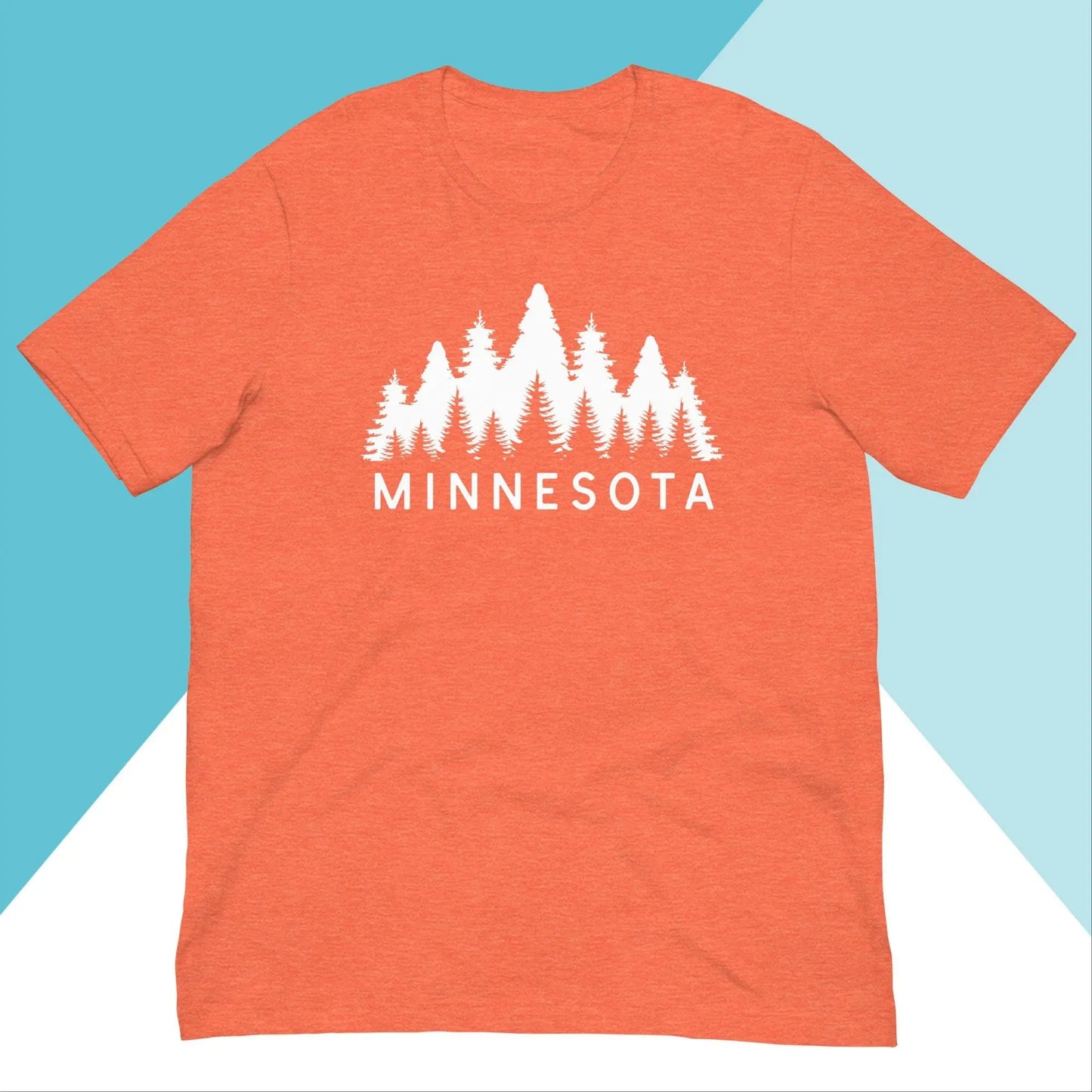 Minnesota Pine Tree Forest Unisex Shirt North Owl Apparel