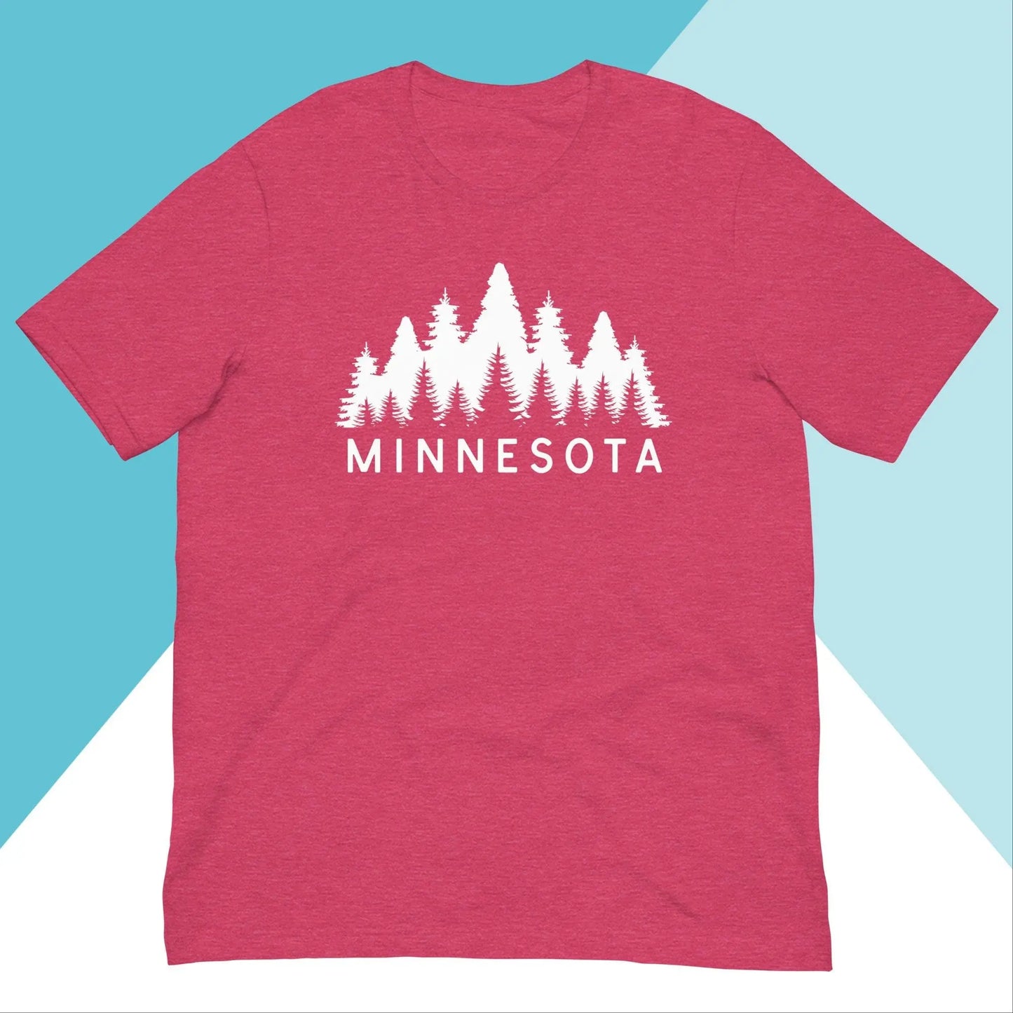 Minnesota Pine Tree Forest Unisex Shirt North Owl Apparel