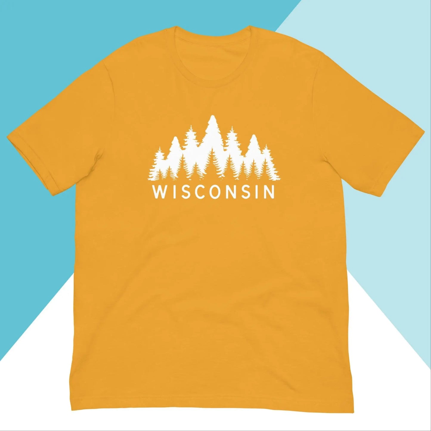 Wisconsin Pine Tree Forest Unisex Shirt North Owl Apparel