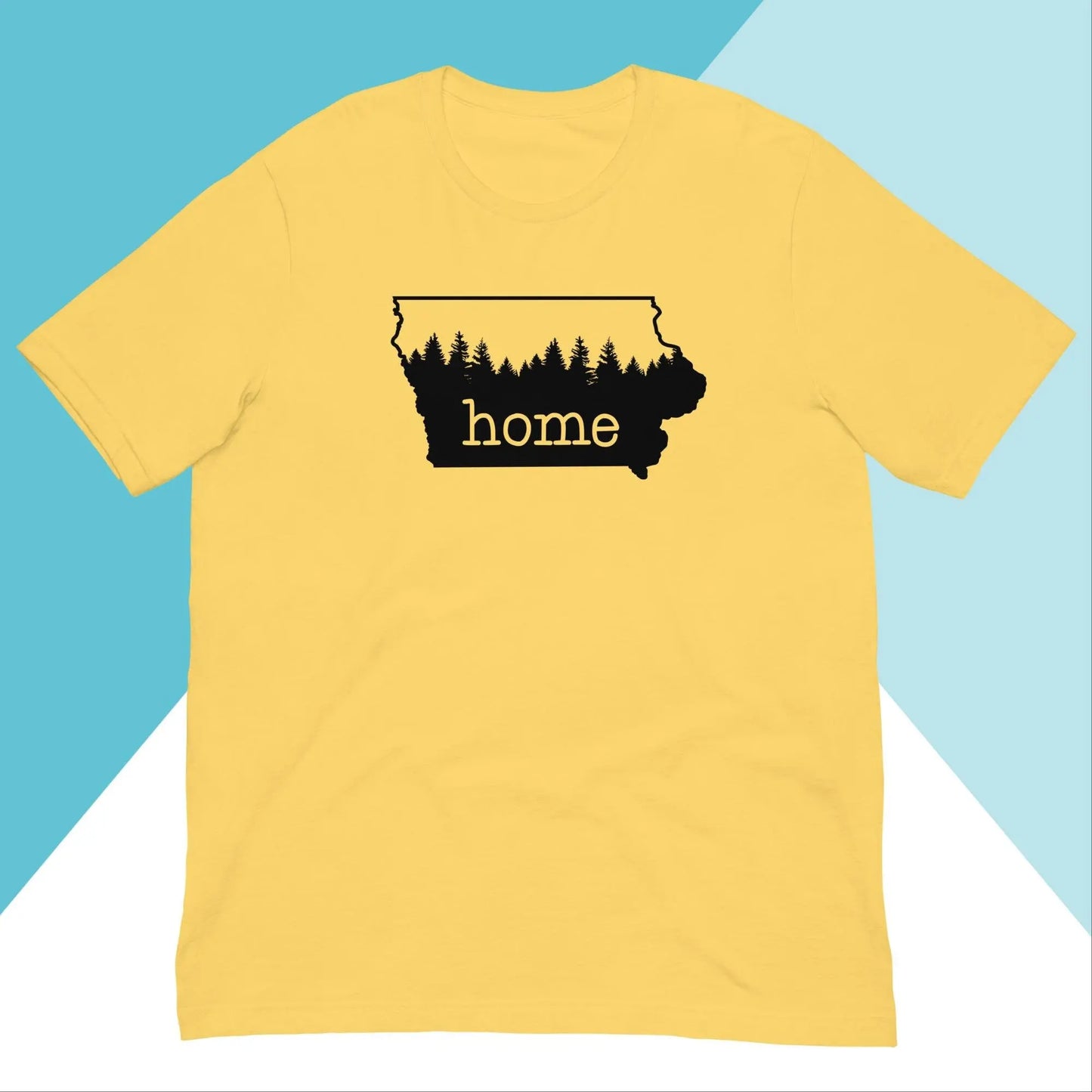 Iowa Home Pine Trees Unisex Shirt North Owl Apparel