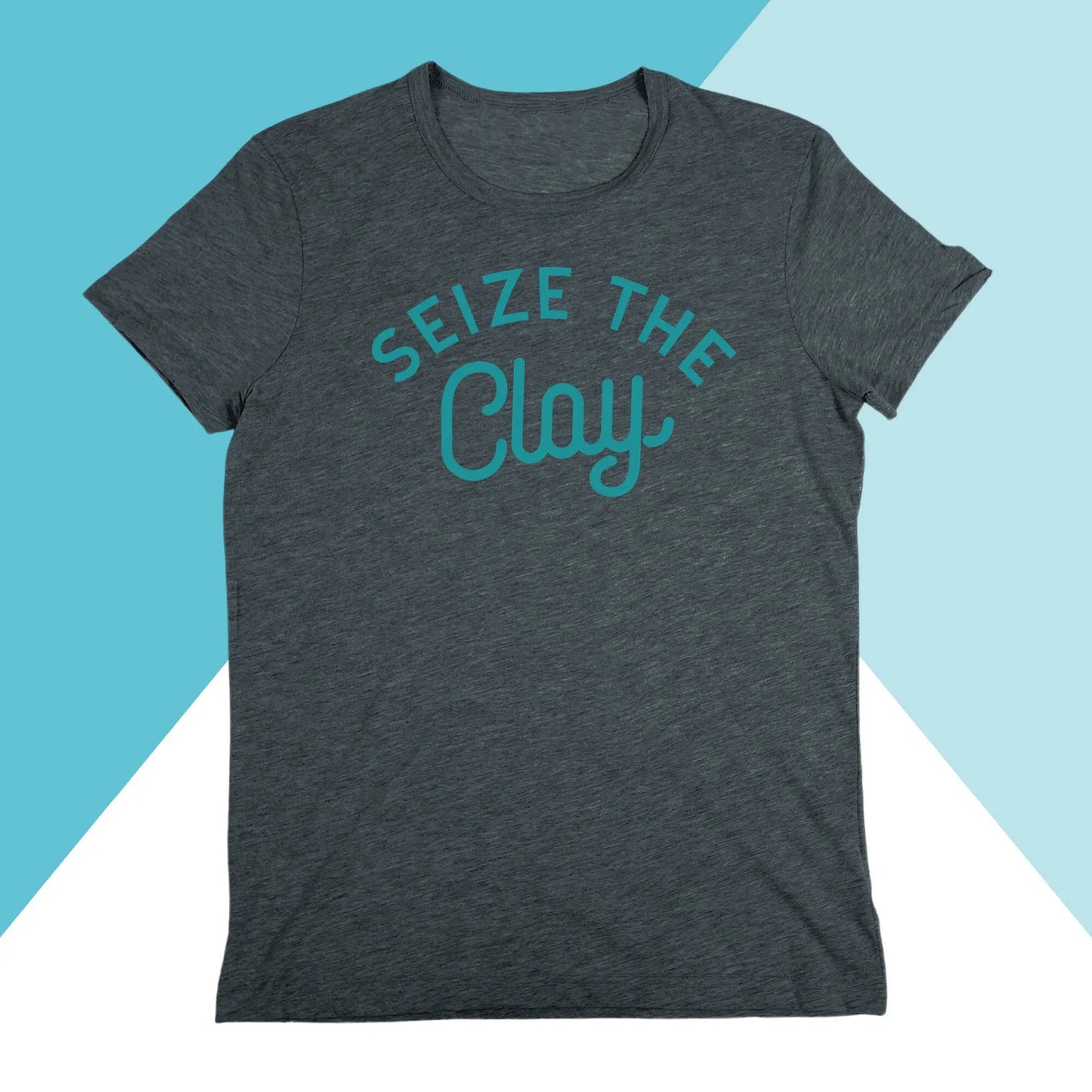 Seize the Clay Pottery Tone On Tone Shirt North Owl Apparel