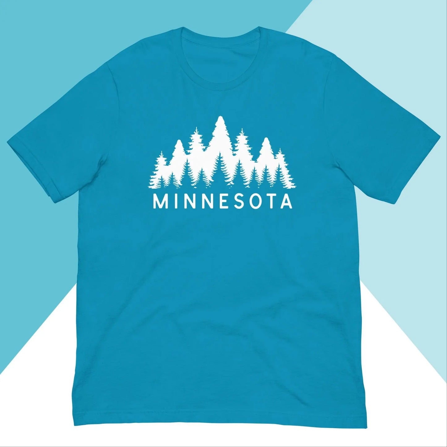 Minnesota Pine Tree Forest Unisex Shirt North Owl Apparel