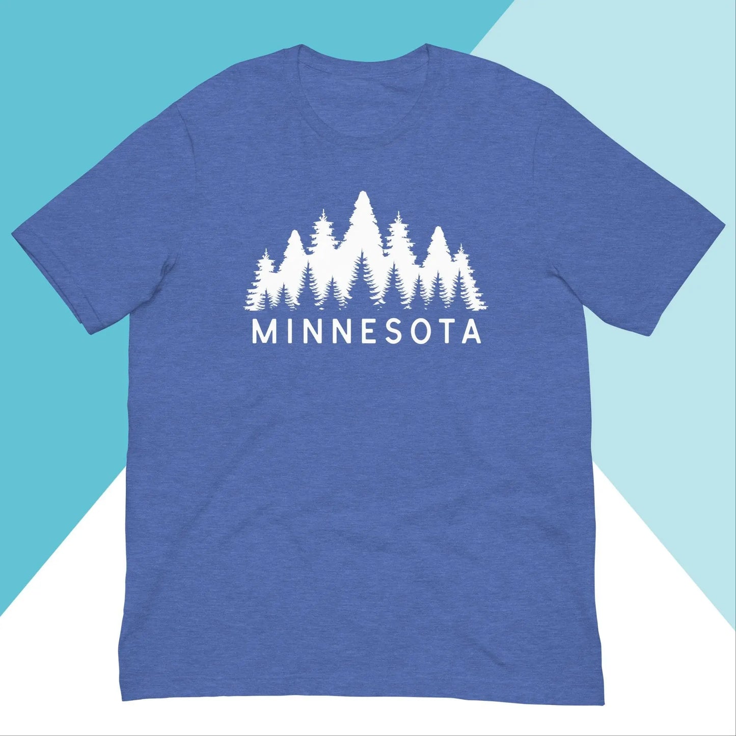 Minnesota Pine Tree Forest Unisex Shirt North Owl Apparel