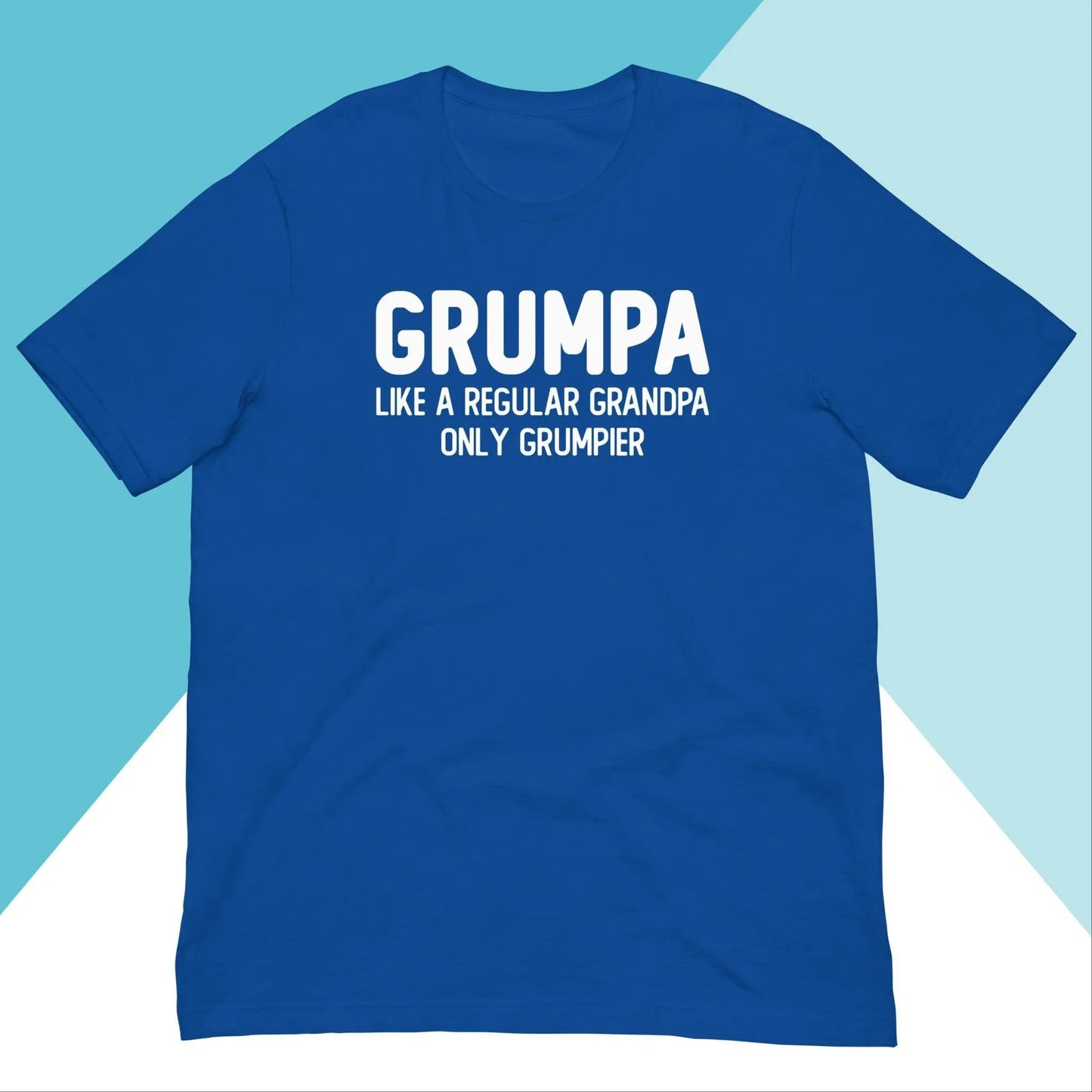 Grumpa Like a Regular Grandpa But Grumpier Unisex Shirt North Owl Apparel