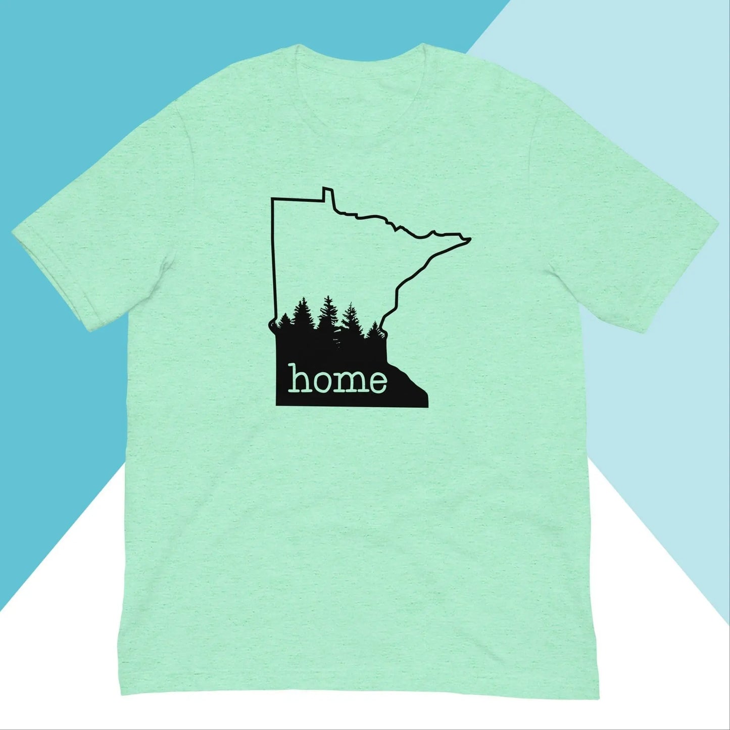 Minnesota Home Pine Trees Unisex Shirt North Owl Apparel