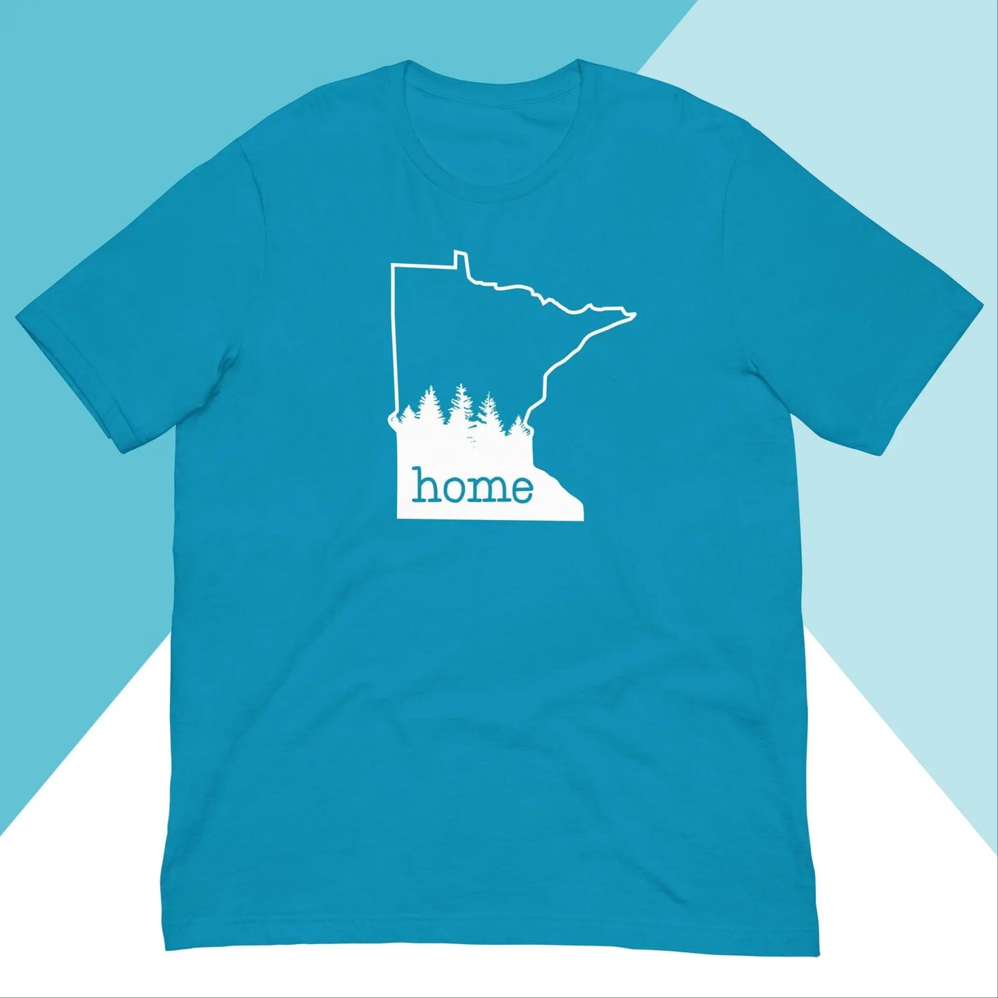 Minnesota Home Pine Trees Unisex Shirt North Owl Apparel