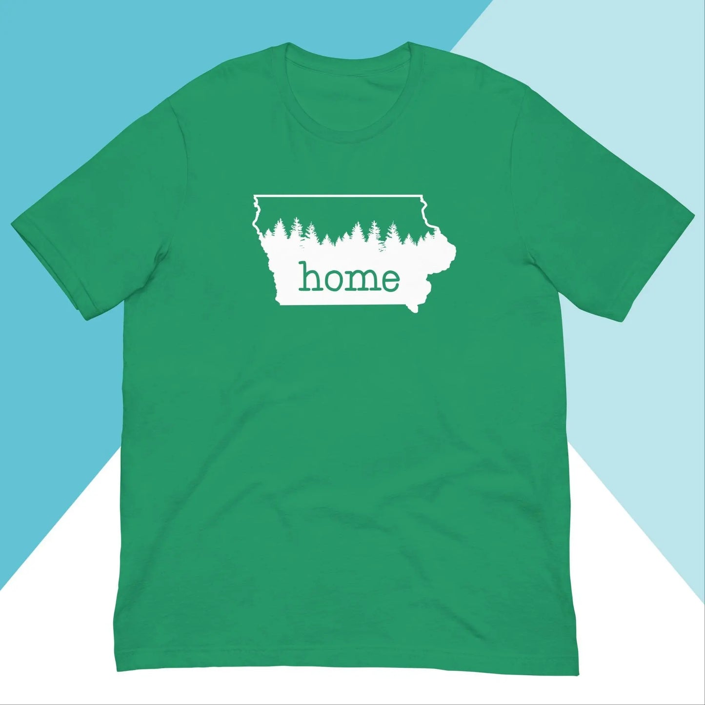 Iowa Home Pine Trees Unisex Shirt North Owl Apparel