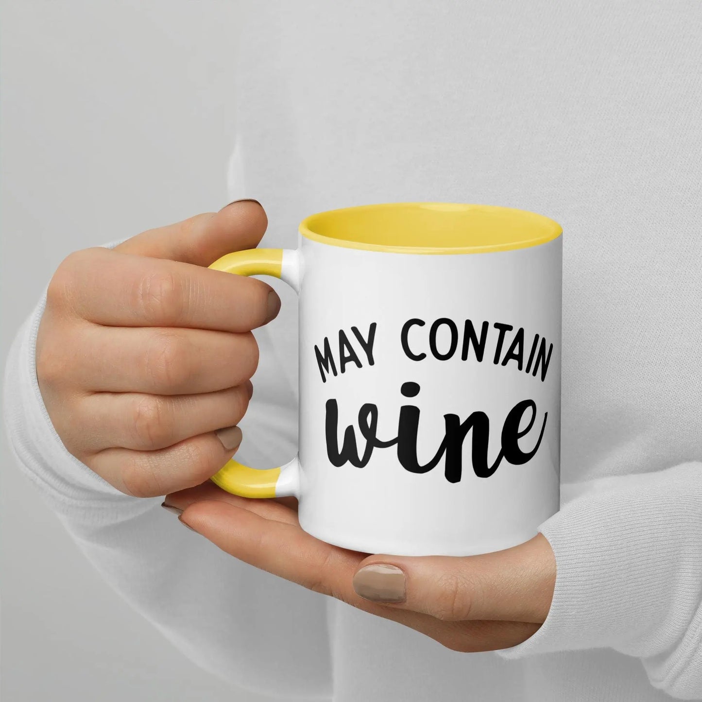 May Contain Wine Mug North Owl Apparel