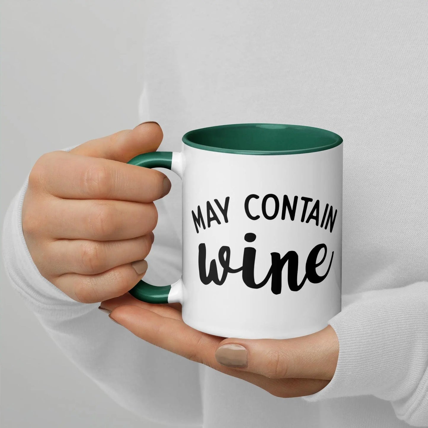 May Contain Wine Mug North Owl Apparel