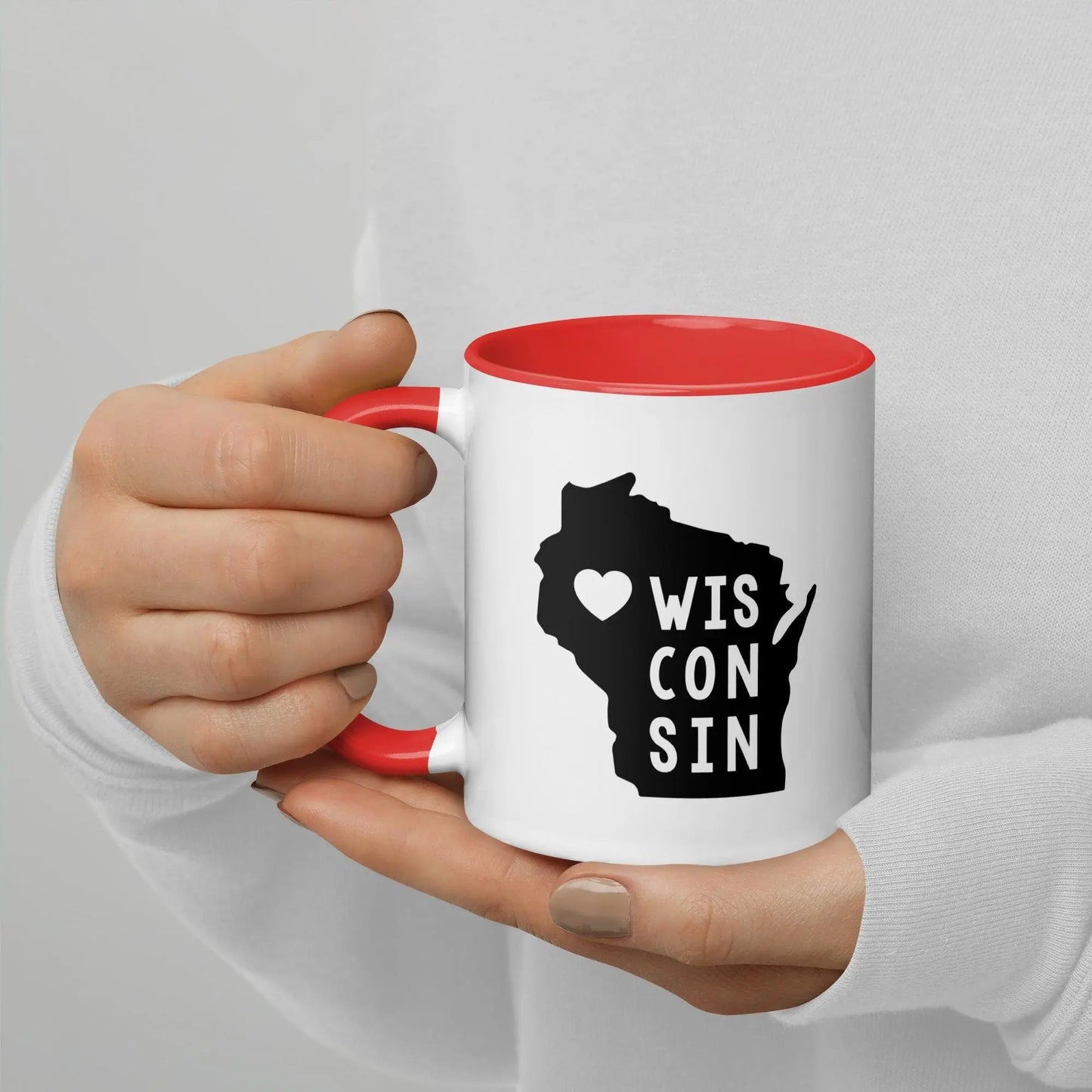 Wisconsin State Shape Mug North Owl Apparel