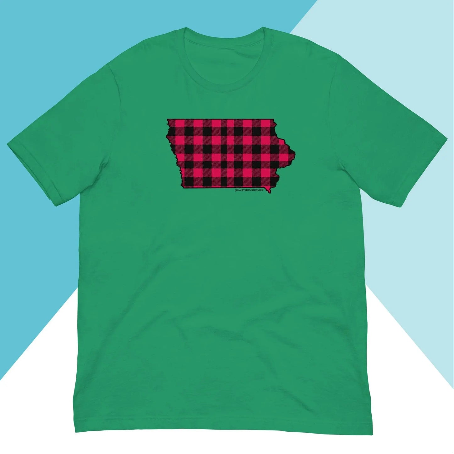 Iowa Buffalo Plaid Unisex Shirt North Owl Apparel