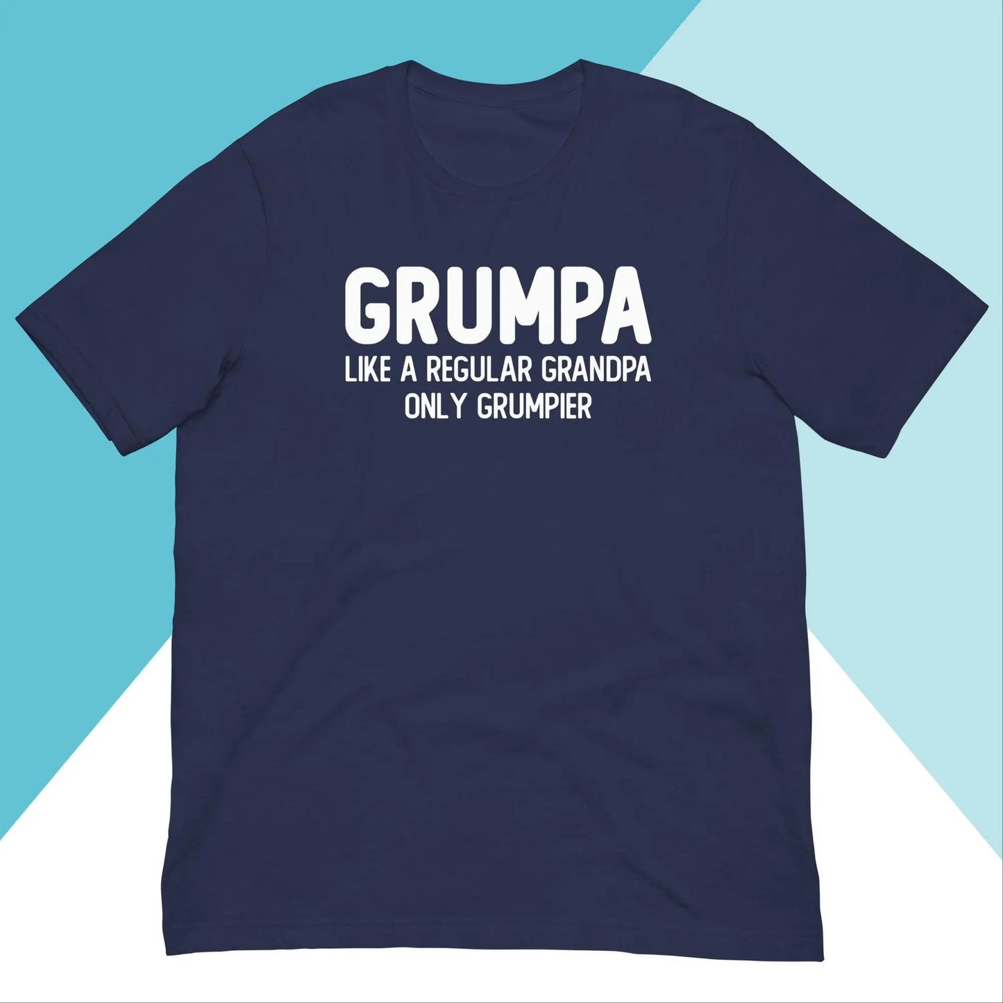Grumpa Like a Regular Grandpa But Grumpier Unisex Shirt North Owl Apparel