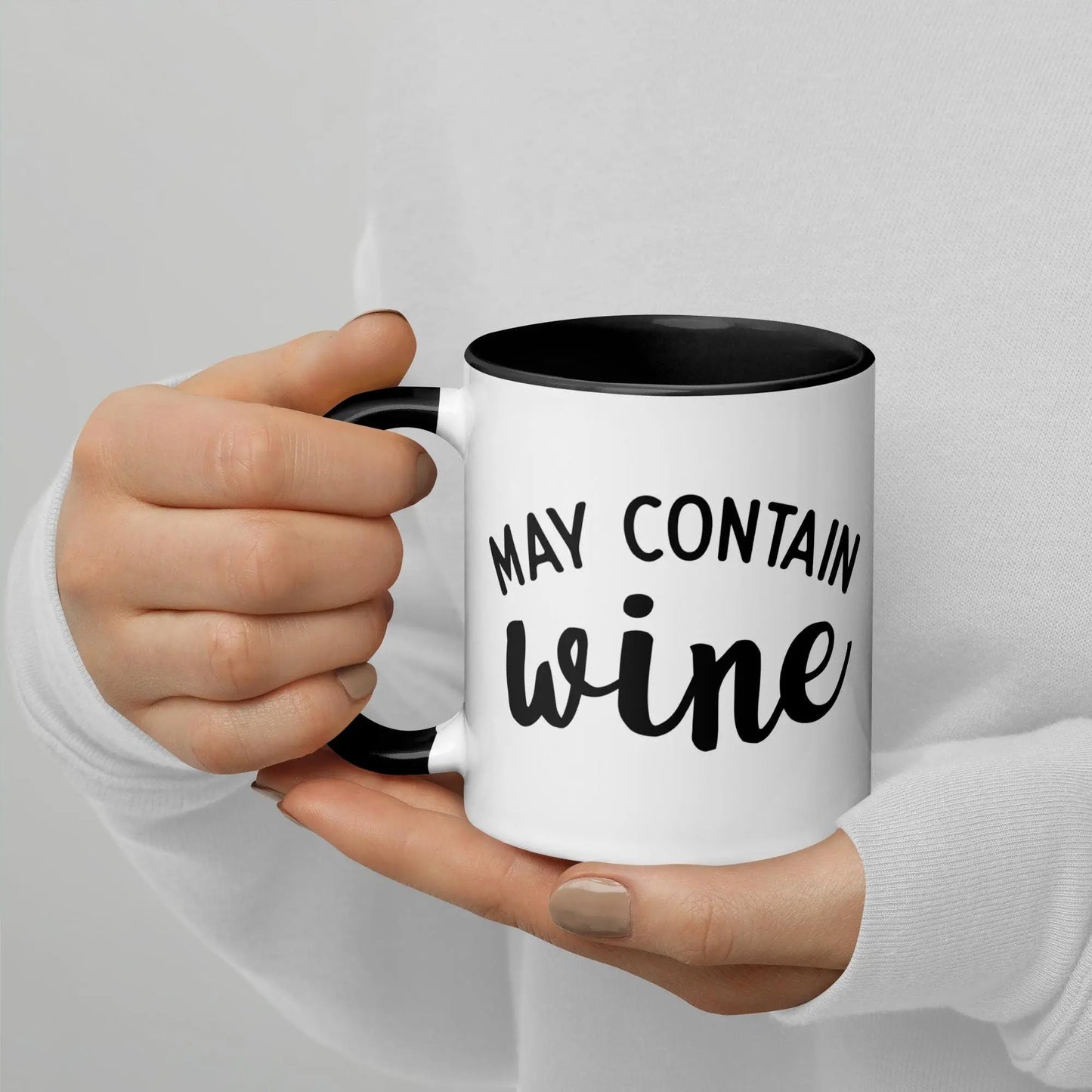 May Contain Wine Mug North Owl Apparel