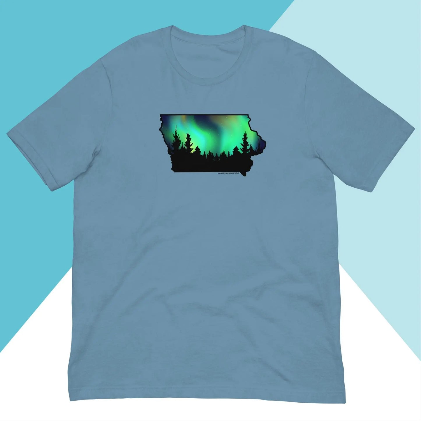Iowa Northern Lights Unisex Shirt North Owl Apparel