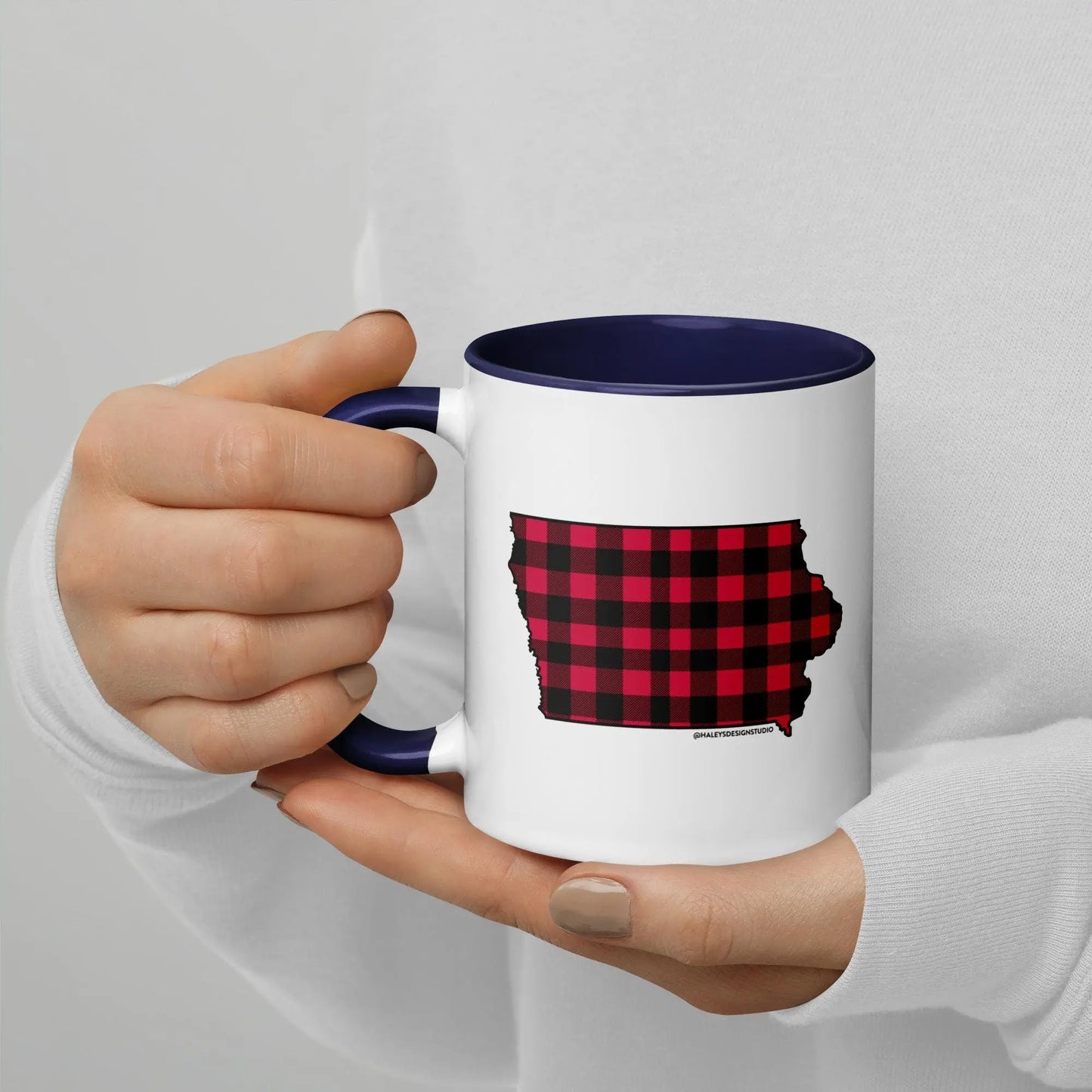 Iowa Buffalo Plaid Mug North Owl Apparel