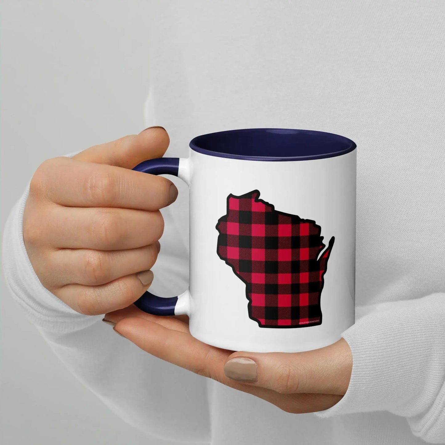 Wisconsin Buffalo Plaid Mug North Owl Apparel