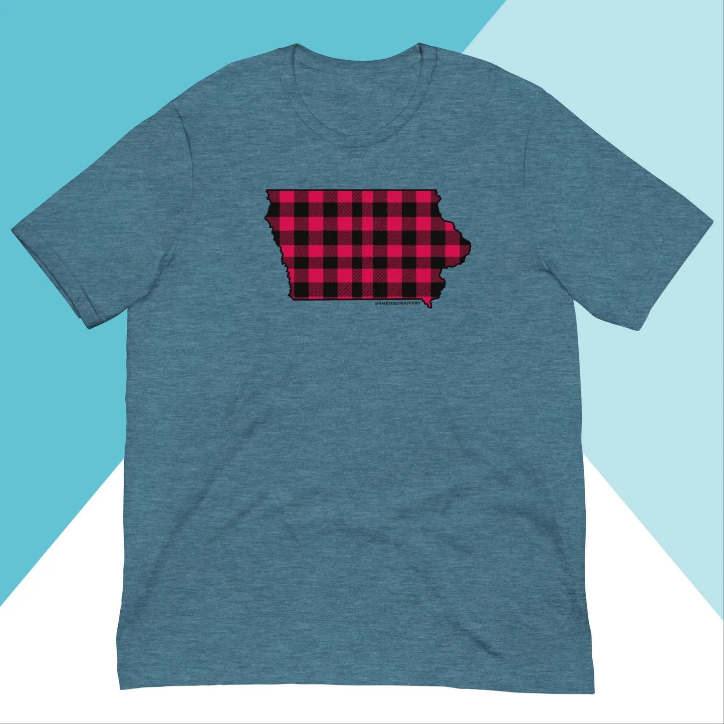 Iowa Buffalo Plaid Unisex Shirt North Owl Apparel