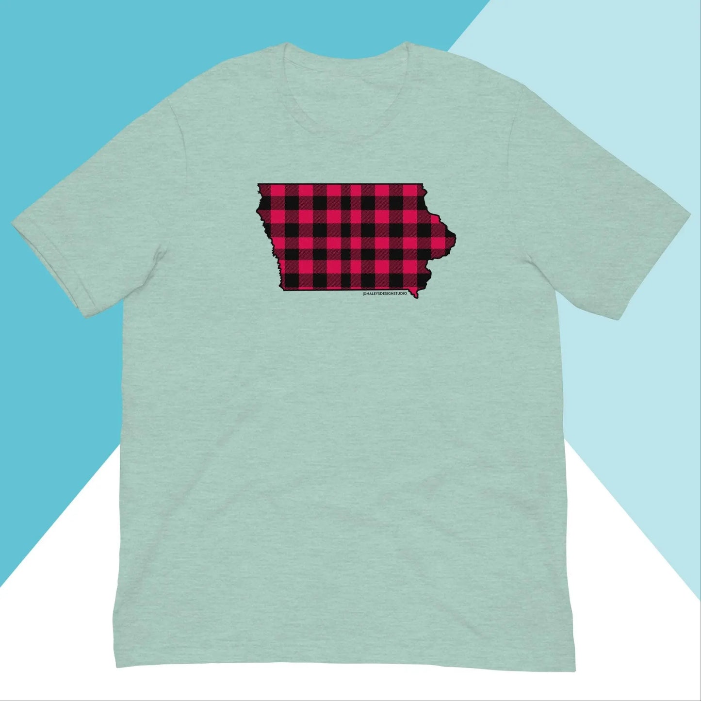 Iowa Buffalo Plaid Unisex Shirt North Owl Apparel