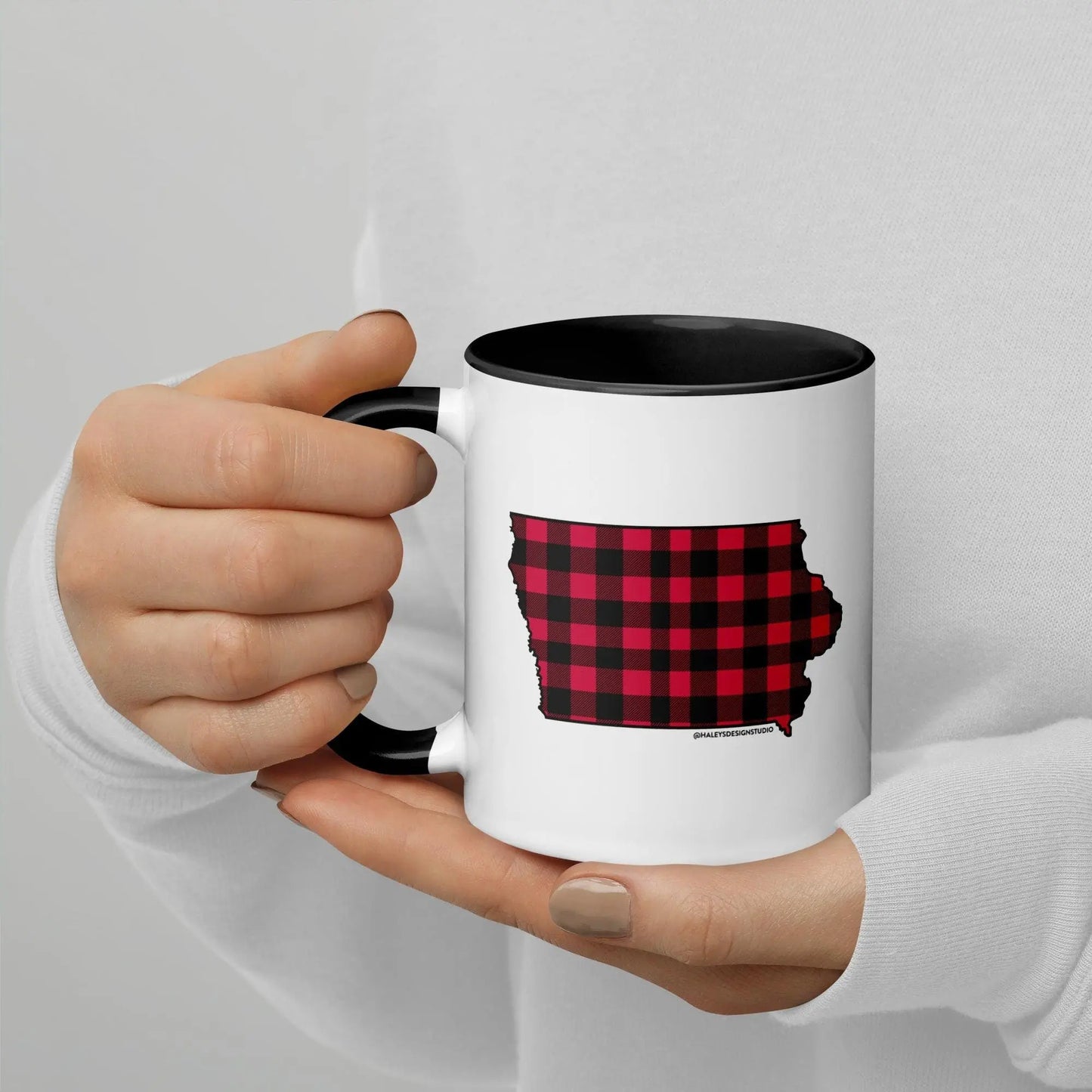 Iowa Buffalo Plaid Mug North Owl Apparel