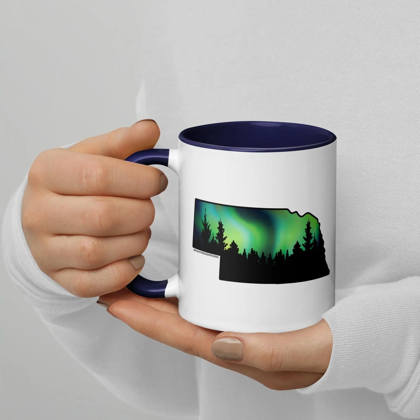Nebraska Northern Lights Mug North Owl Apparel