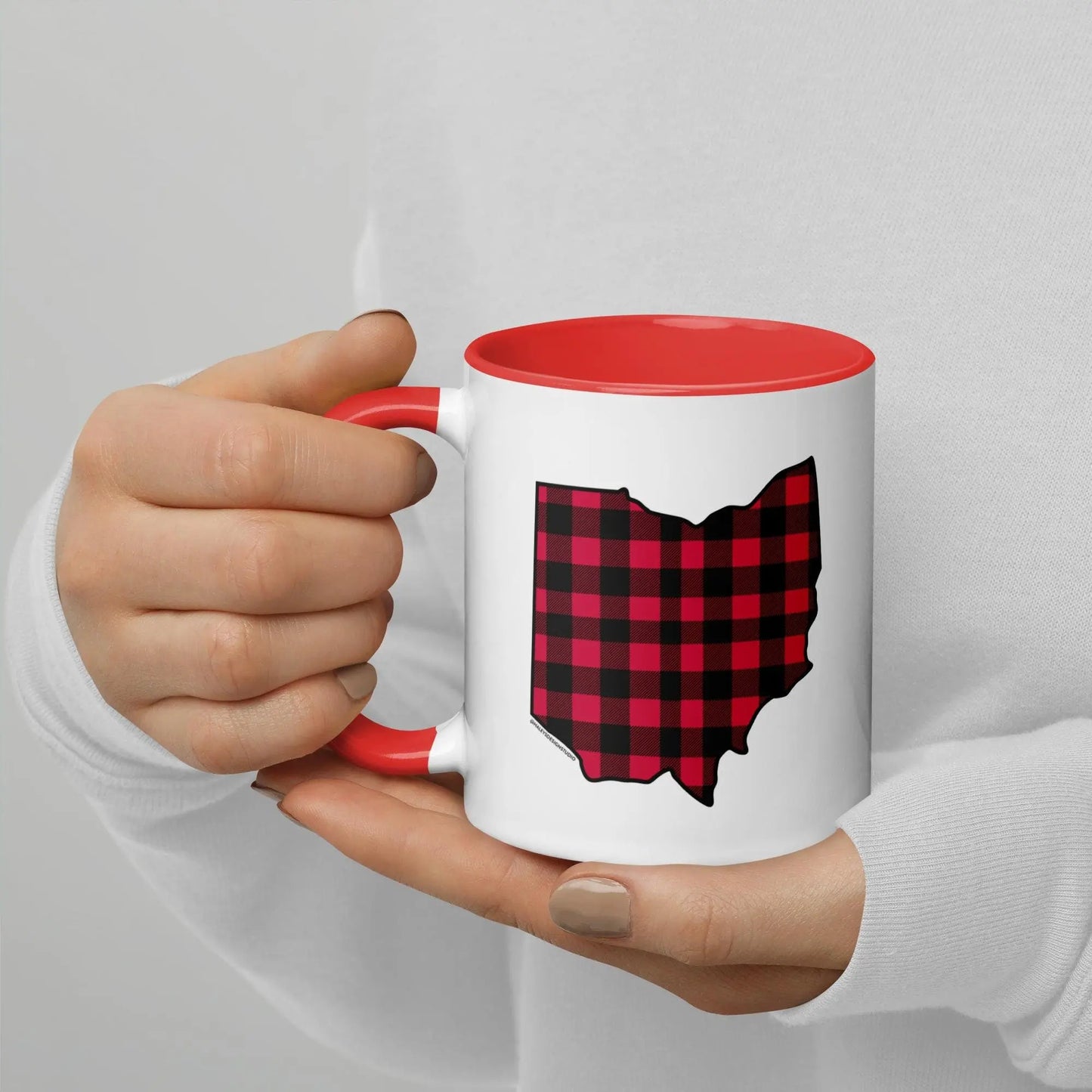 Ohio Buffalo Plaid Mug North Owl Apparel