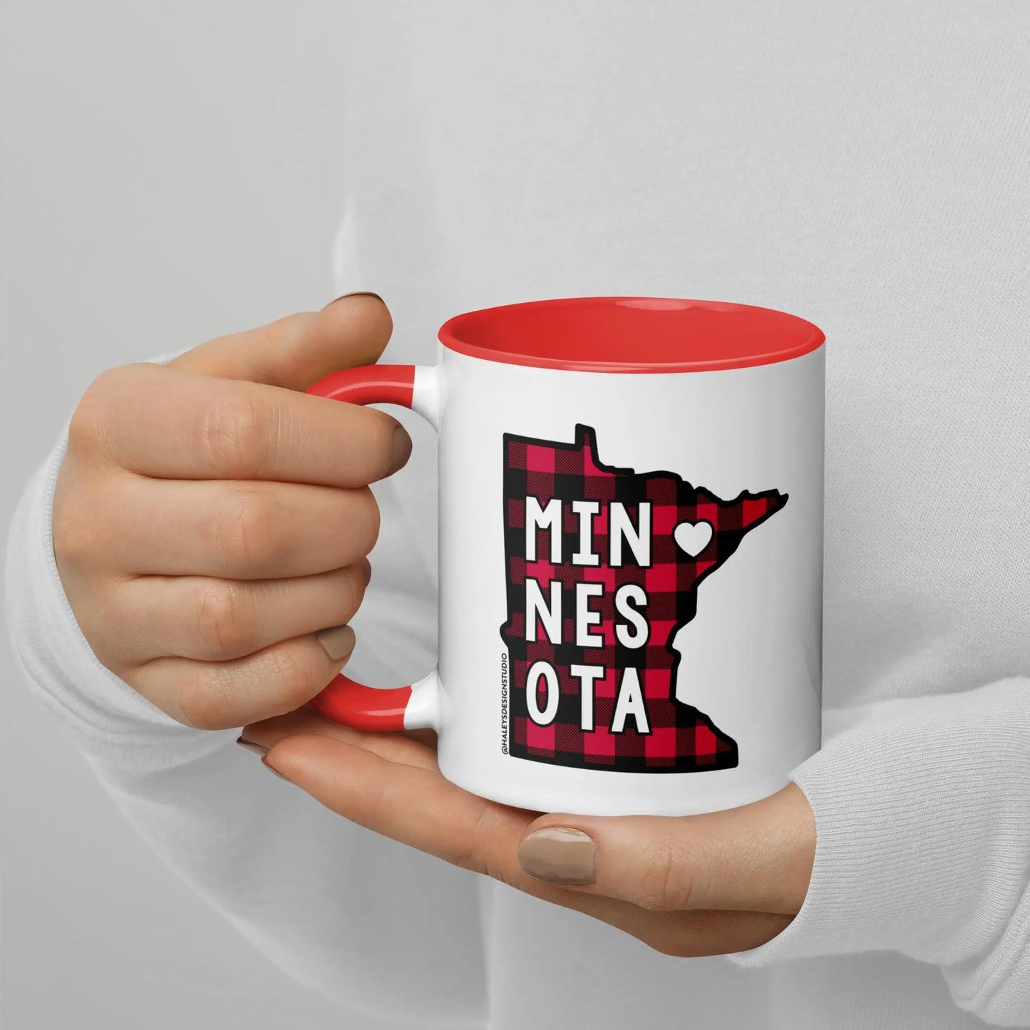 Minnesota Buffalo Plaid Mug North Owl Apparel