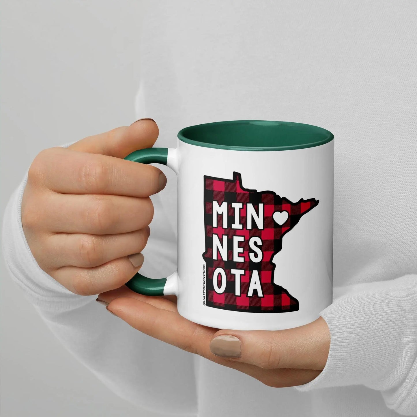 Minnesota Buffalo Plaid Mug North Owl Apparel