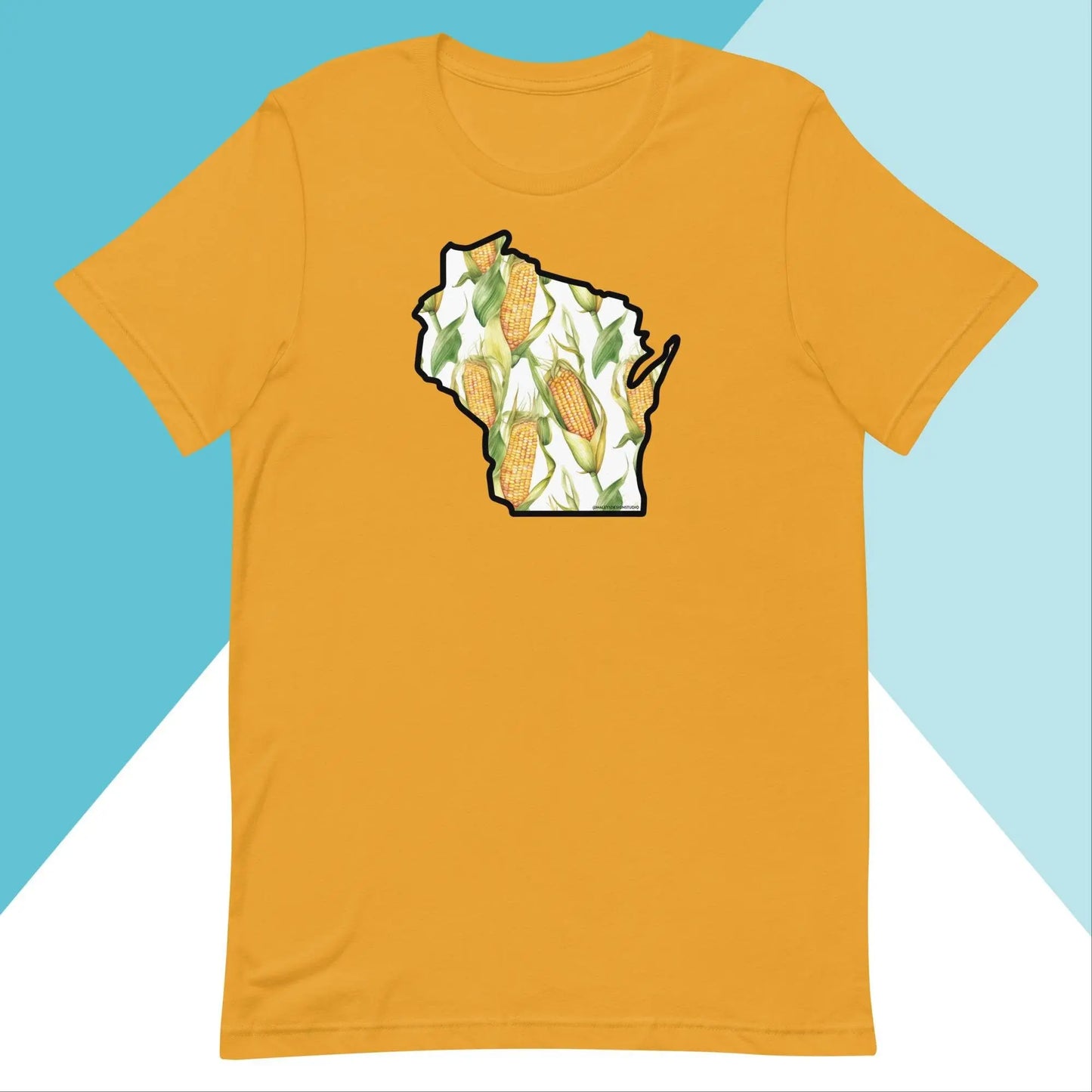 Wisconsin Sweet Corn Cob Unisex Shirt North Owl Apparel