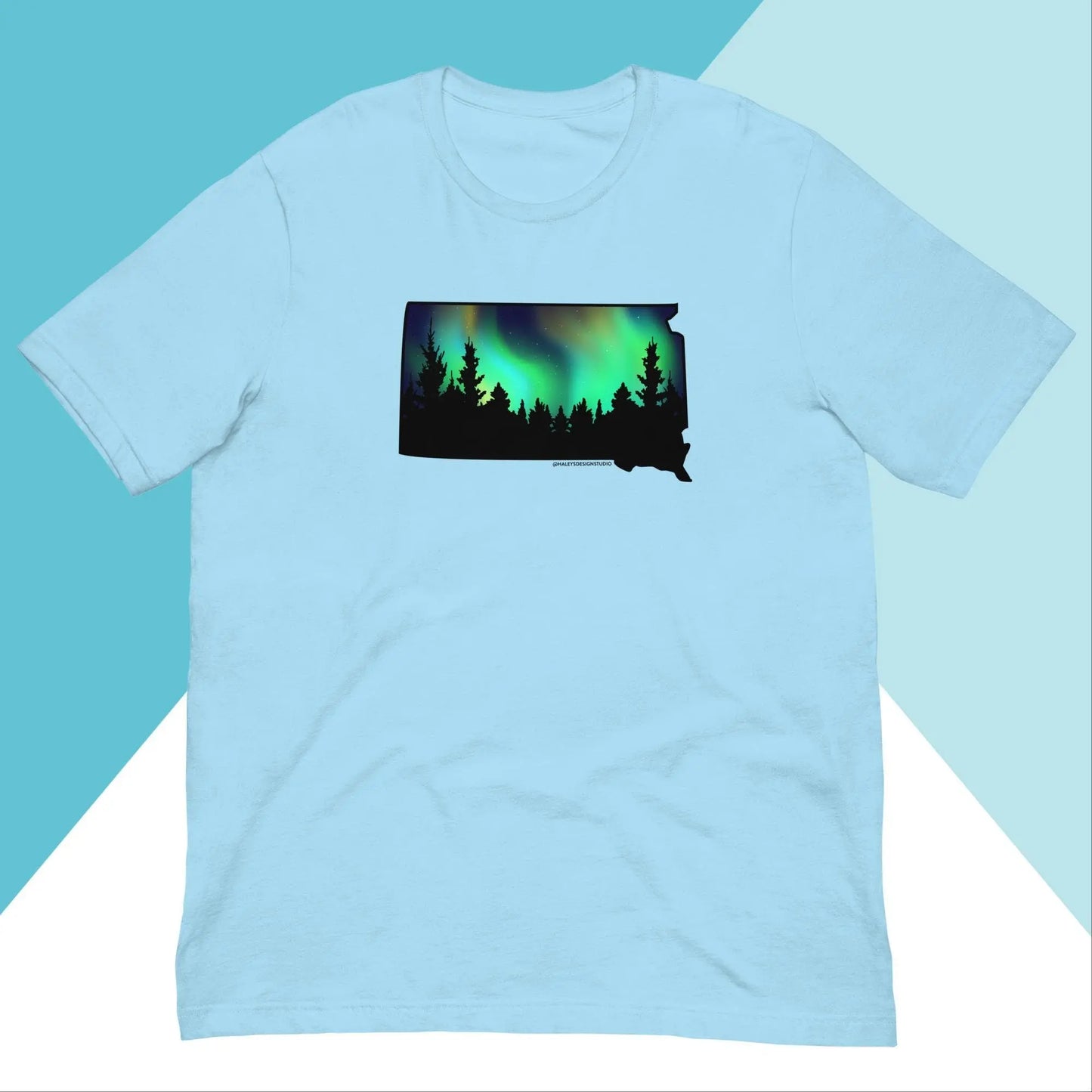 South Dakota Northern Lights Unisex Shirt North Owl Apparel