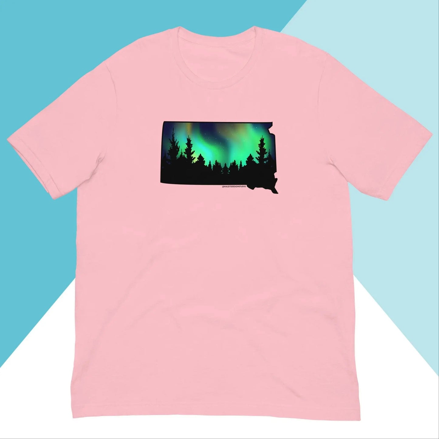 South Dakota Northern Lights Unisex Shirt North Owl Apparel