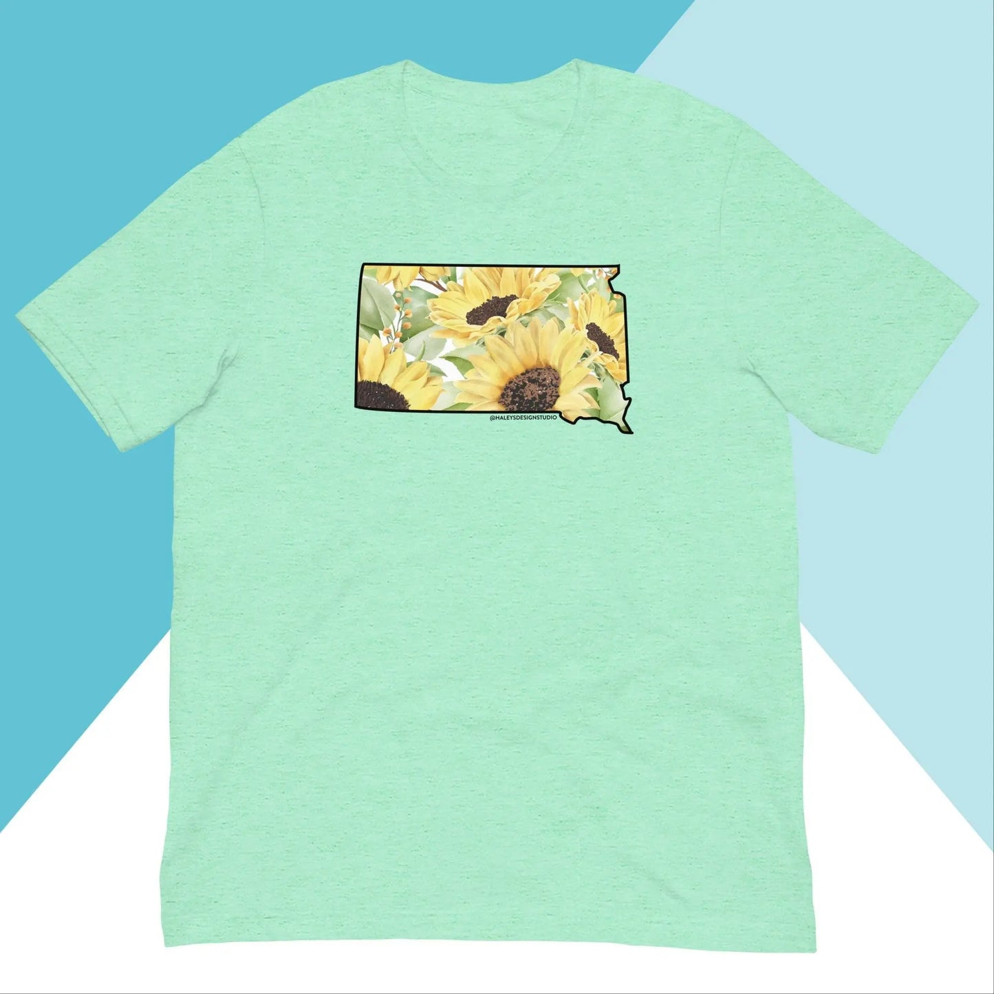 South Dakota Sunflower Iowa Unisex Shirt North Owl Apparel