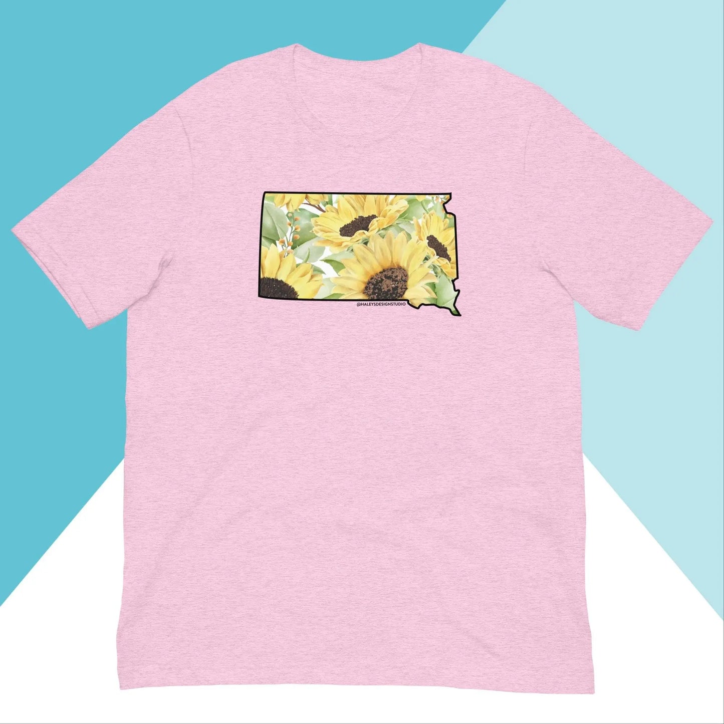 South Dakota Sunflower Iowa Unisex Shirt North Owl Apparel
