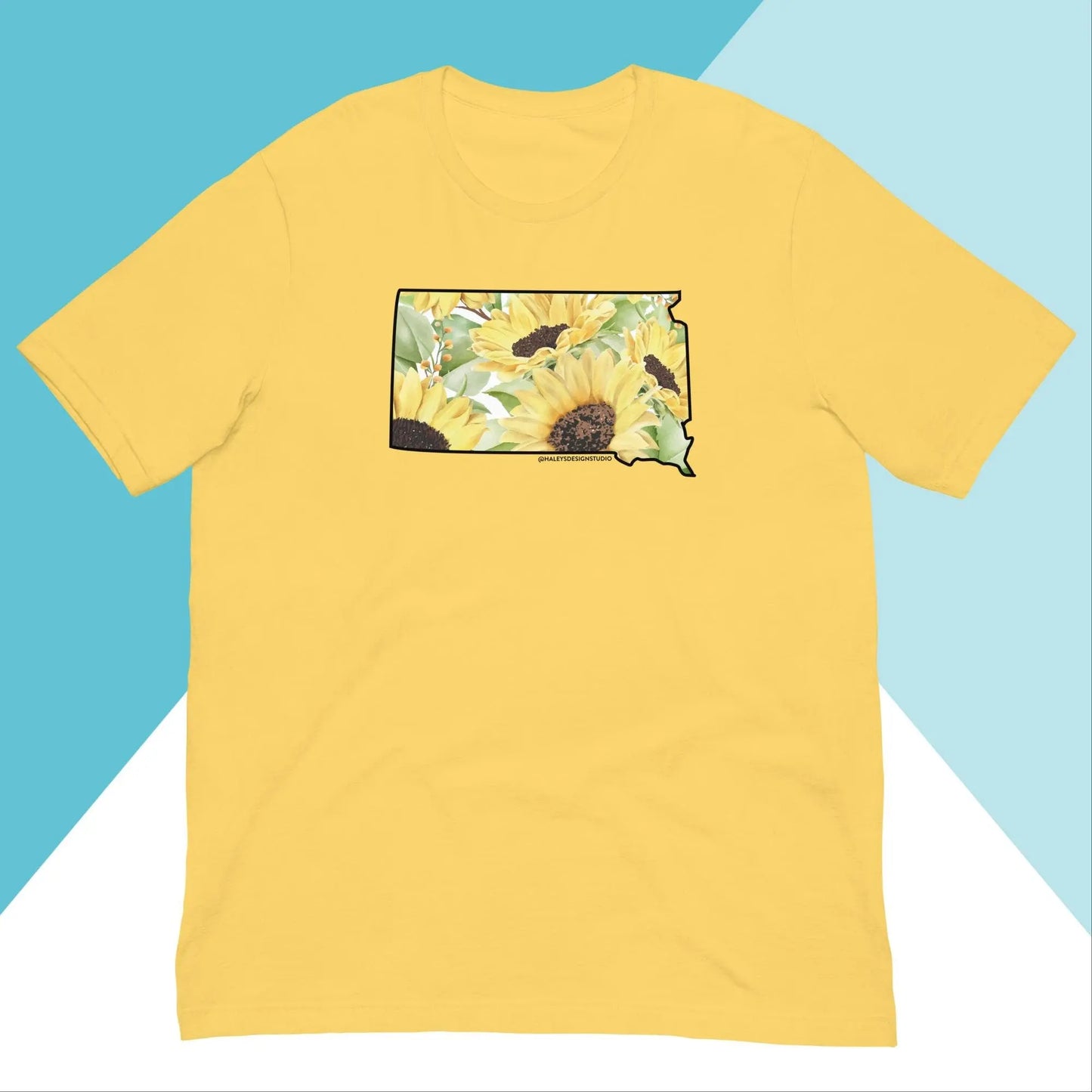 South Dakota Sunflower Iowa Unisex Shirt North Owl Apparel