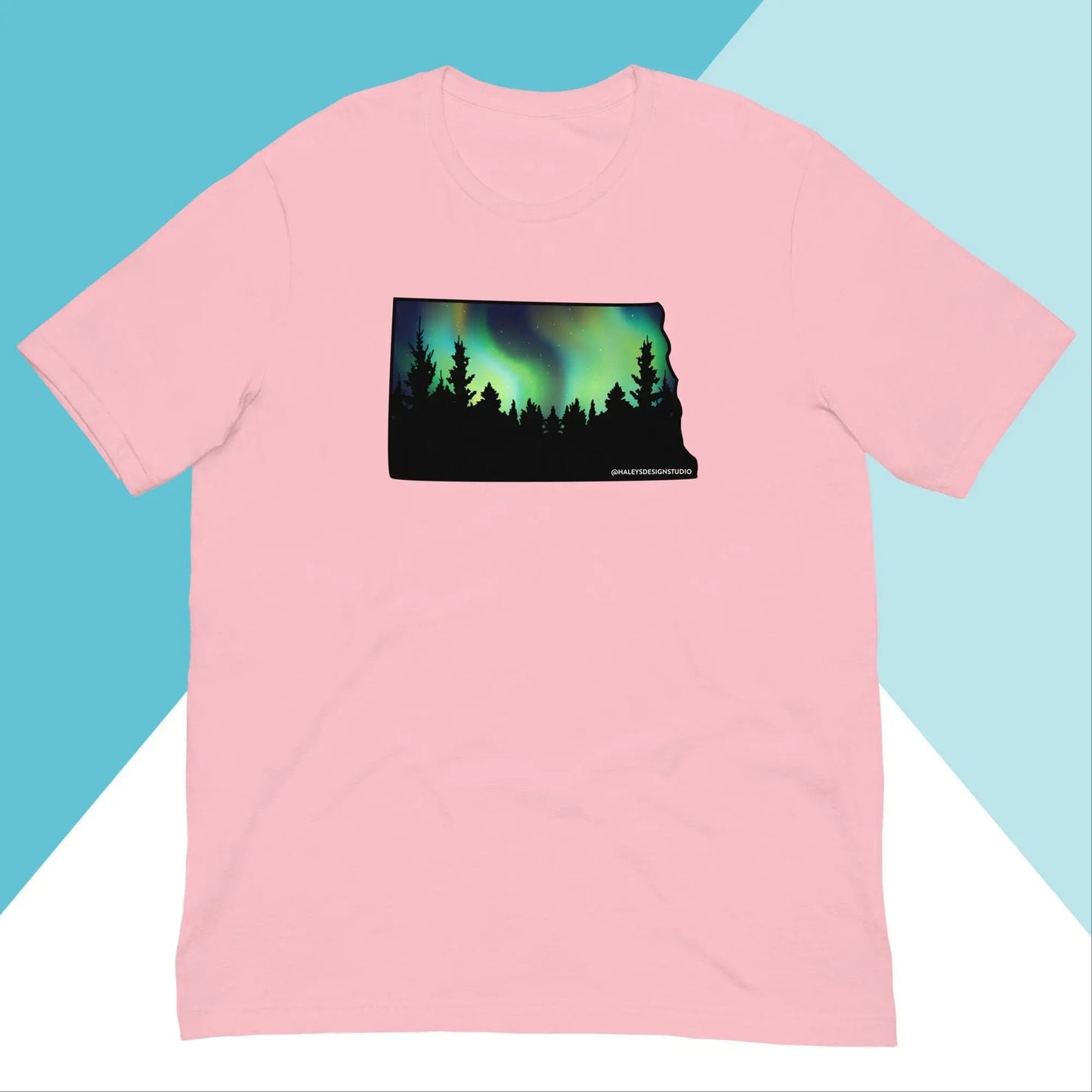 North Dakota Northern Lights Unisex Shirt North Owl Apparel