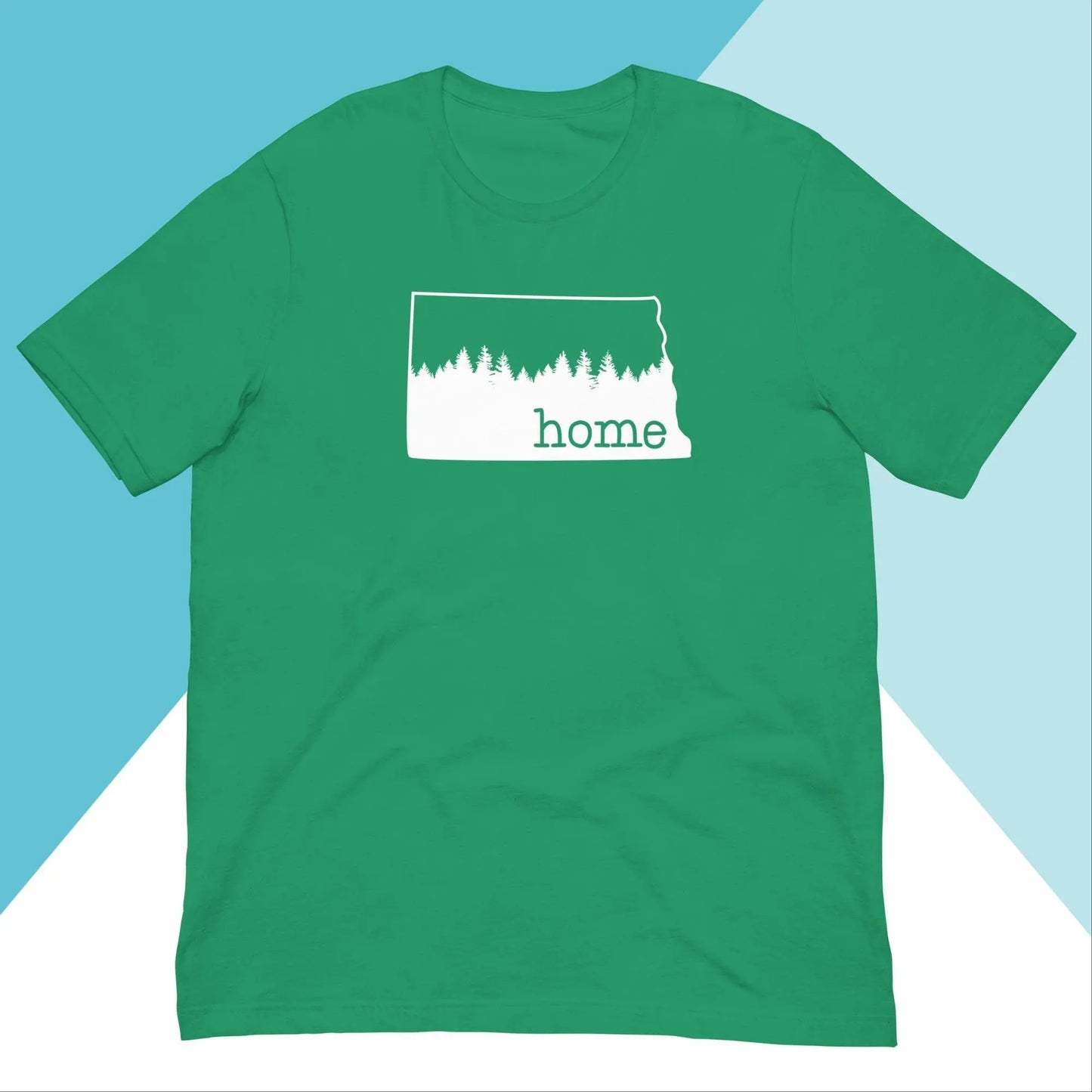 North Dakota Home Pine Trees Unisex Shirt North Owl Apparel