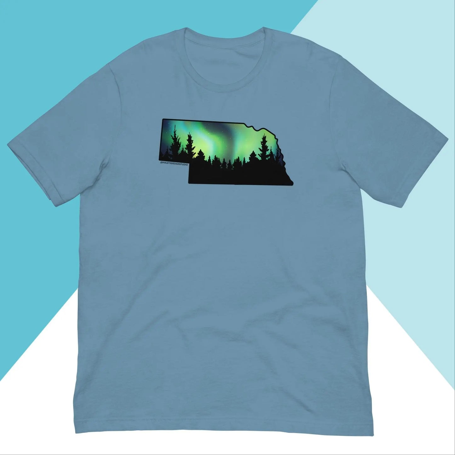 Nebraska Northern Lights Unisex Shirt North Owl Apparel