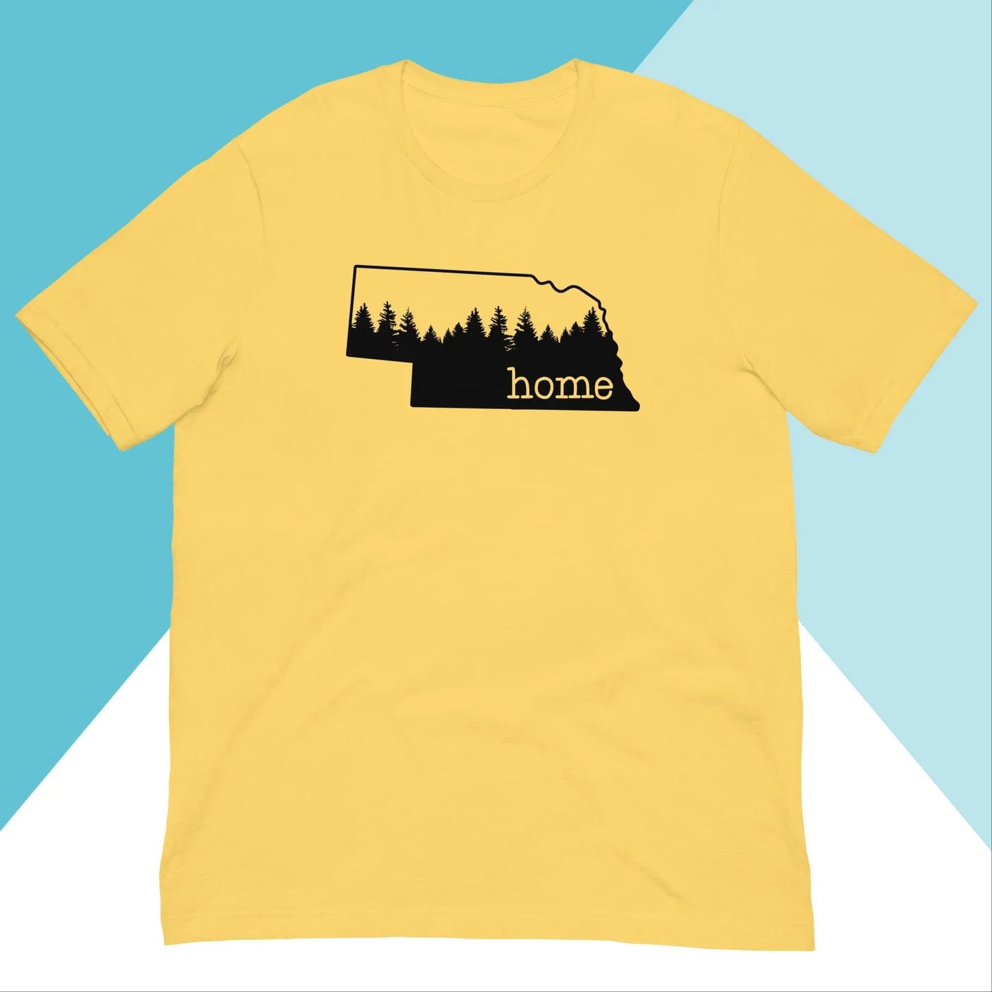 Nebraska Home Pine Trees Unisex Shirt North Owl Apparel